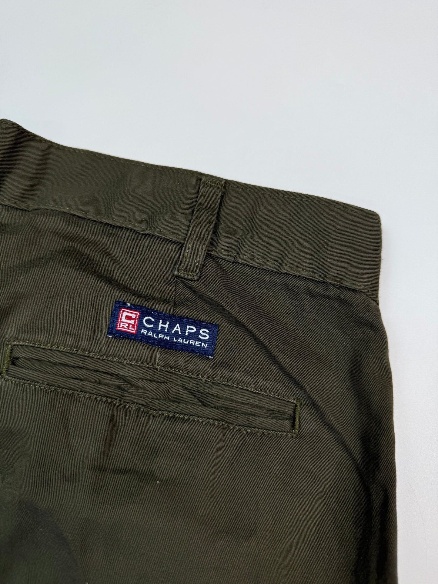 Vintage Chaps Ralph Lauren baggy chino shorts (W33)