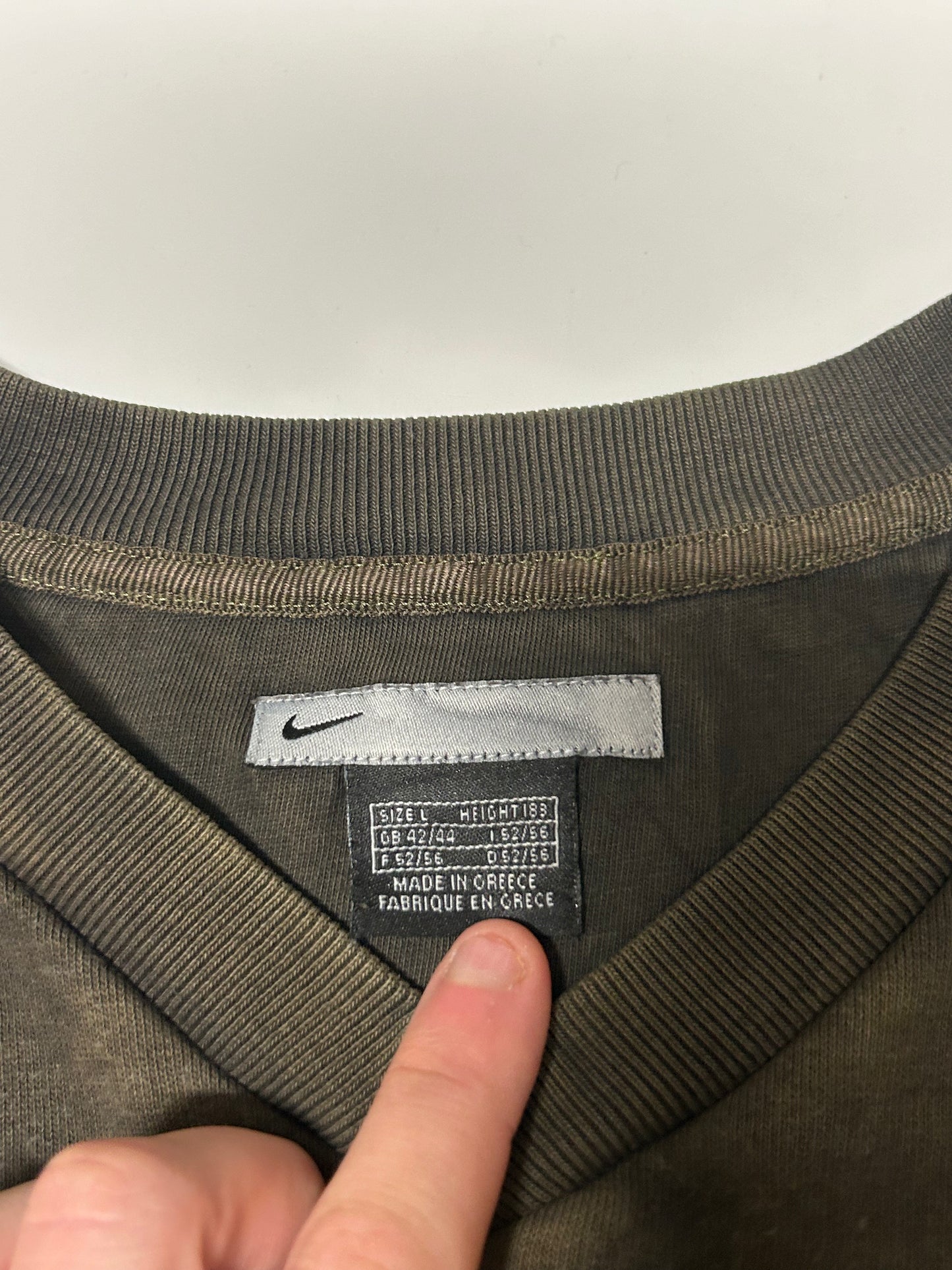 Vintage Nike mini swoosh sweatshirt (L)