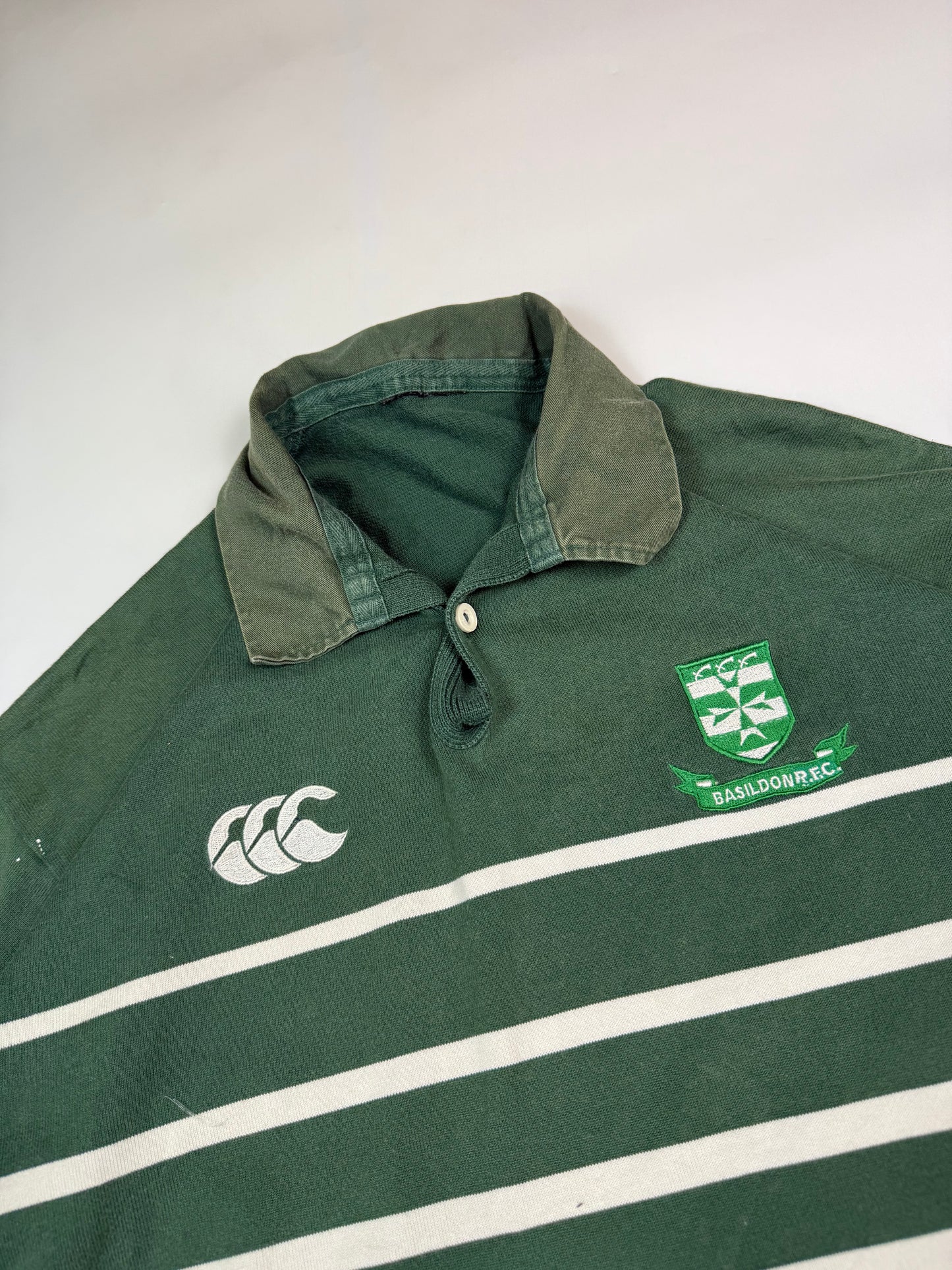 Vintage Basildon RFC Canterbury rugby shirt (L)