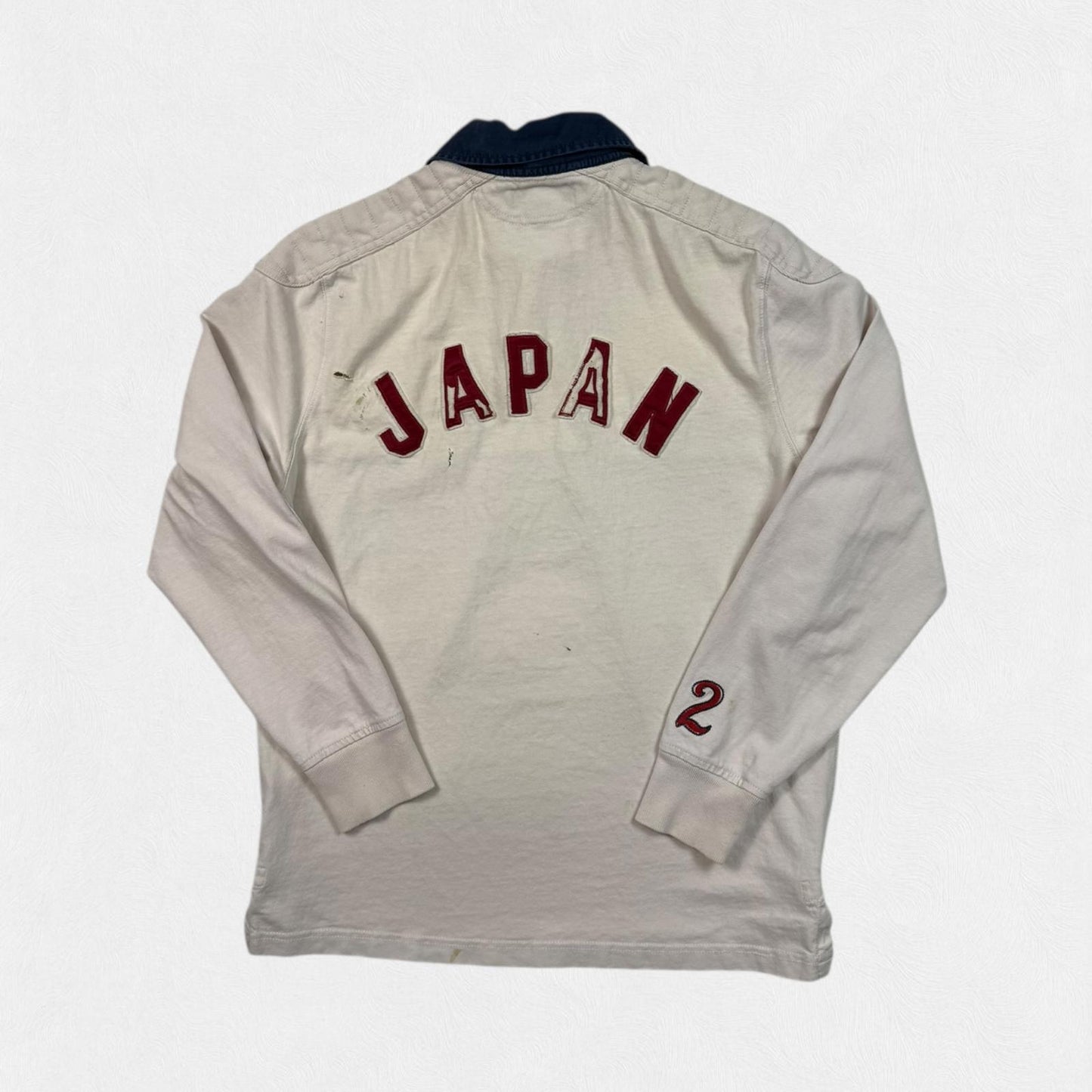 Vintage 90s Polo Ralph Lauren Japan Olympics 1948 rugby polo (M)
