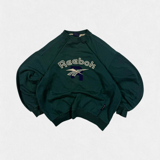 Vintage 90s Reebok spell out sweatshirt (S)