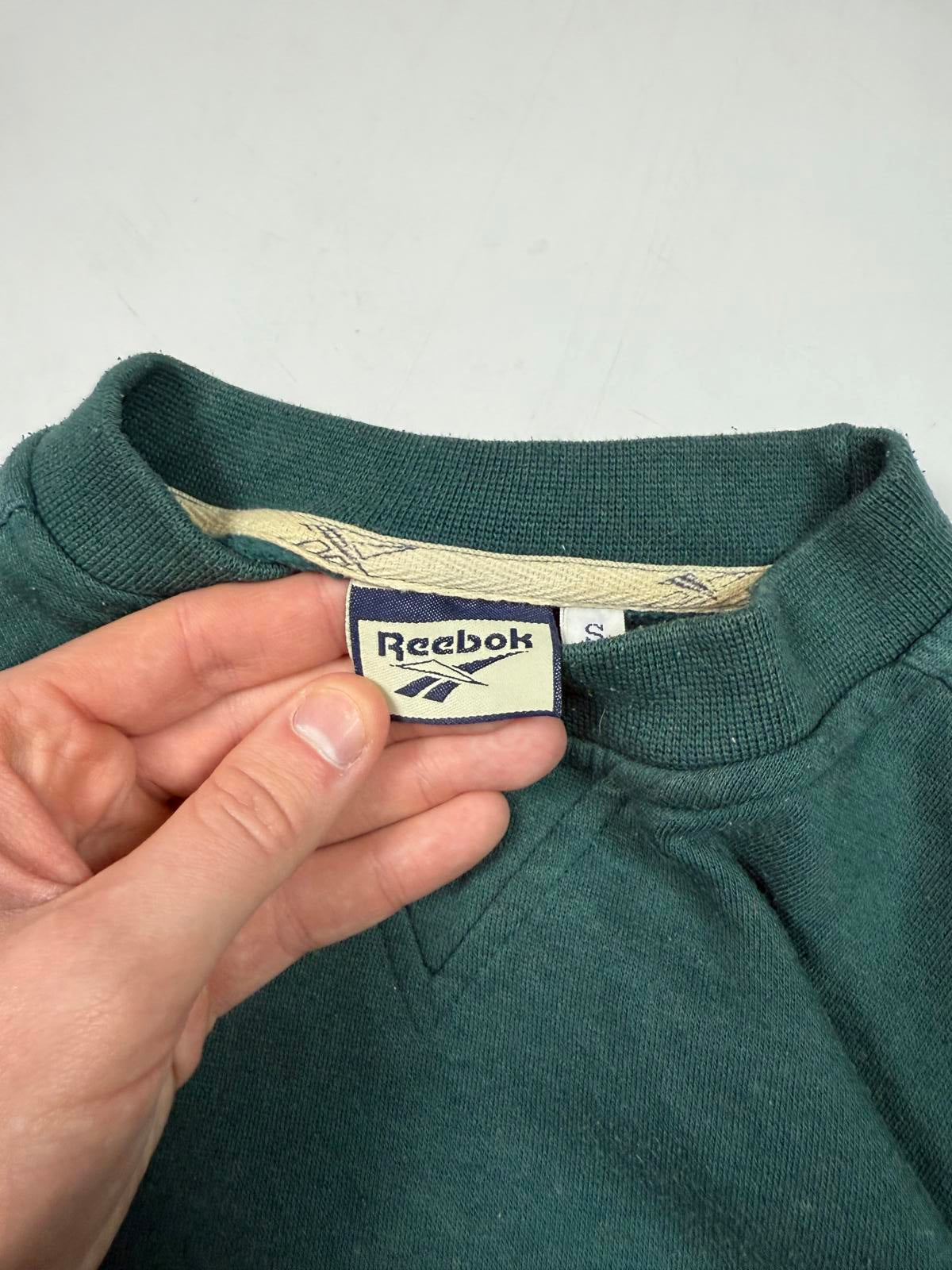 Vintage 90s Reebok spell out sweatshirt (S)