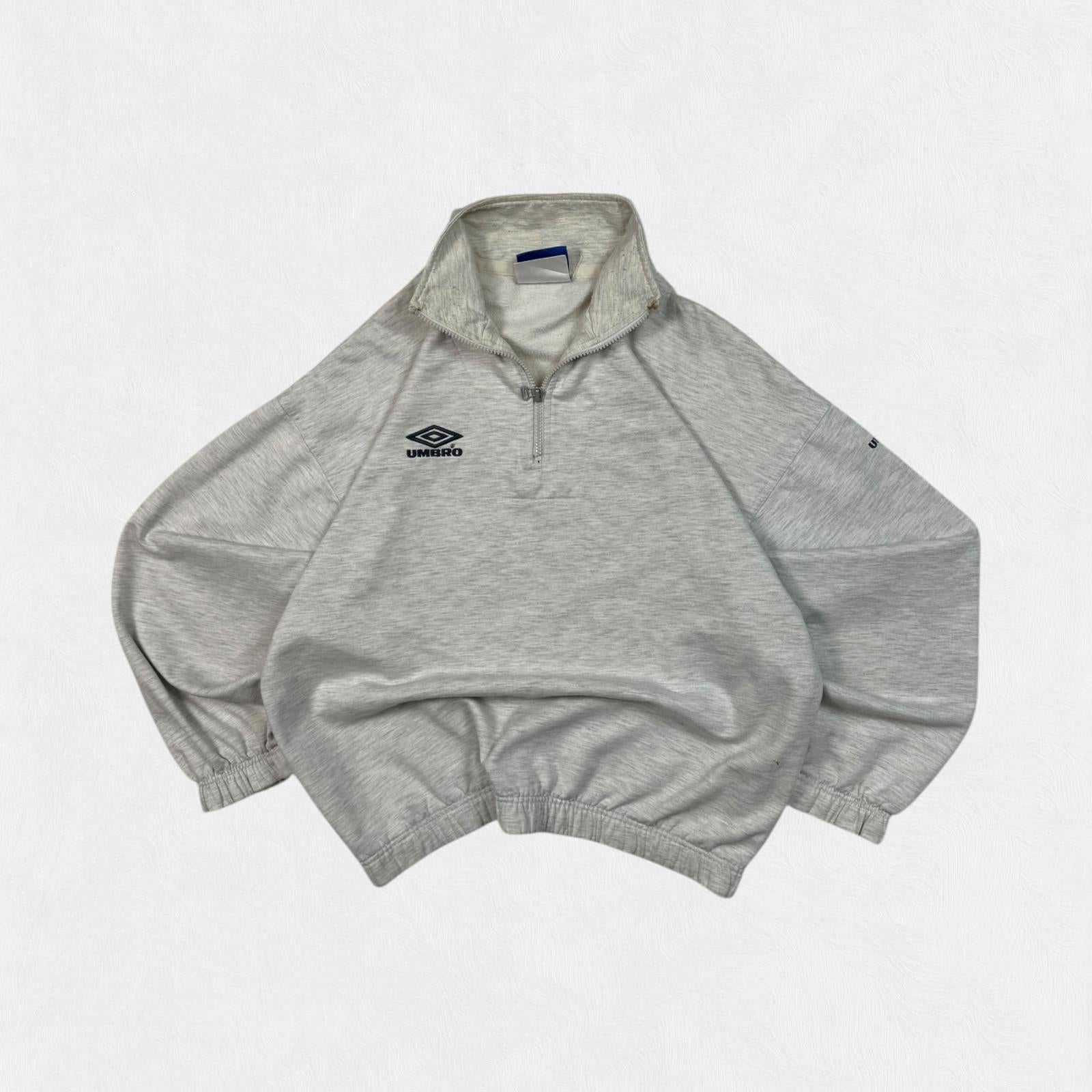 Vintage 90s Umbro quarter zip sweatshirt (M)
