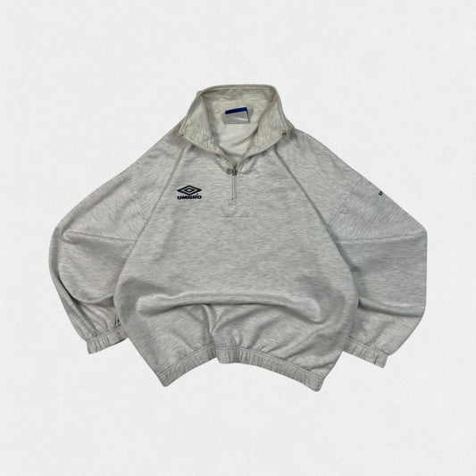 Vintage 90s Umbro quarter zip sweatshirt (M)