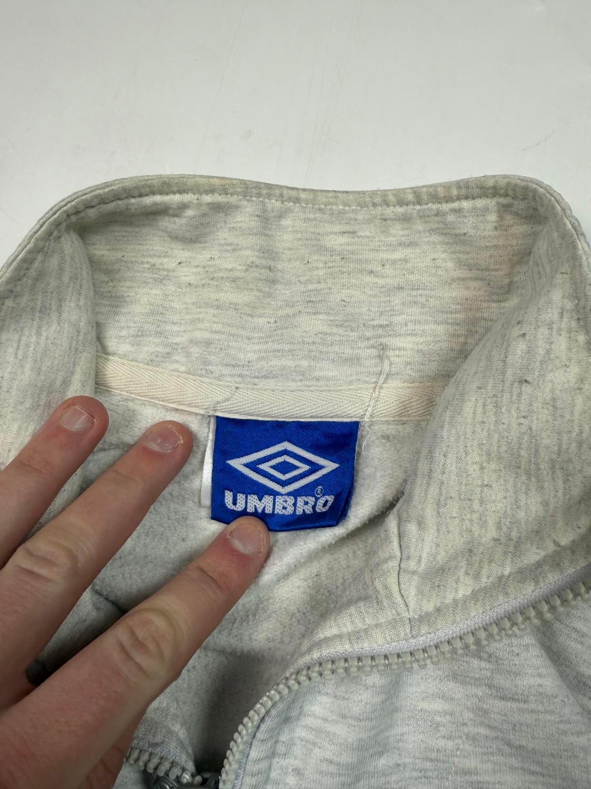 Vintage 90s Umbro quarter zip sweatshirt (M)