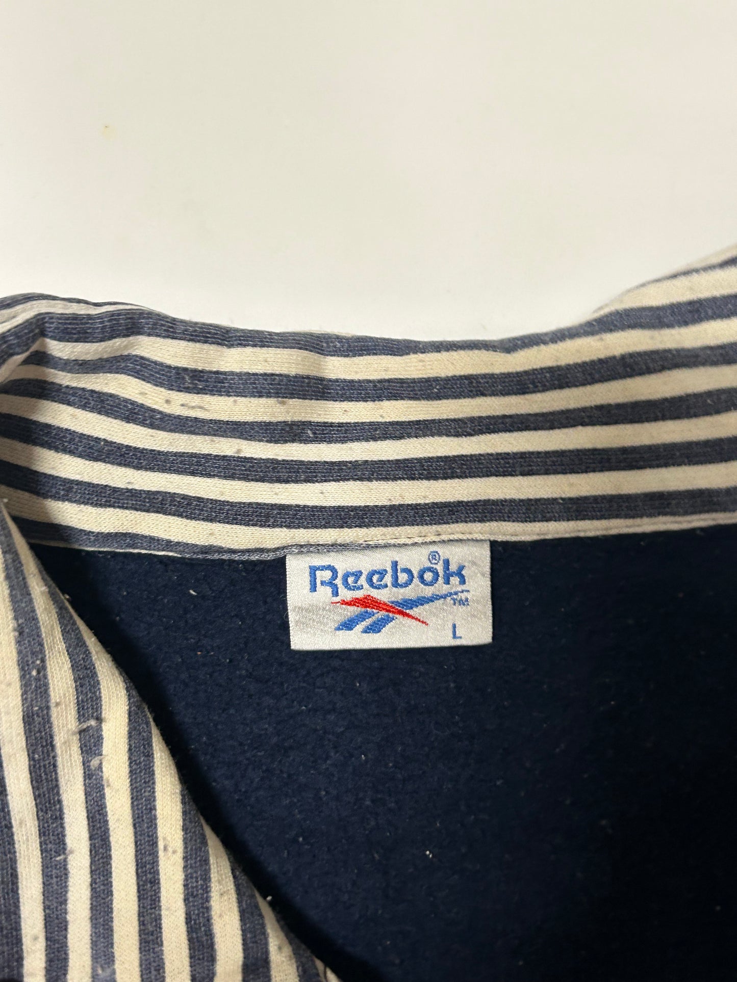 Vintage 90s Reebok full zip sweatshirt (L)