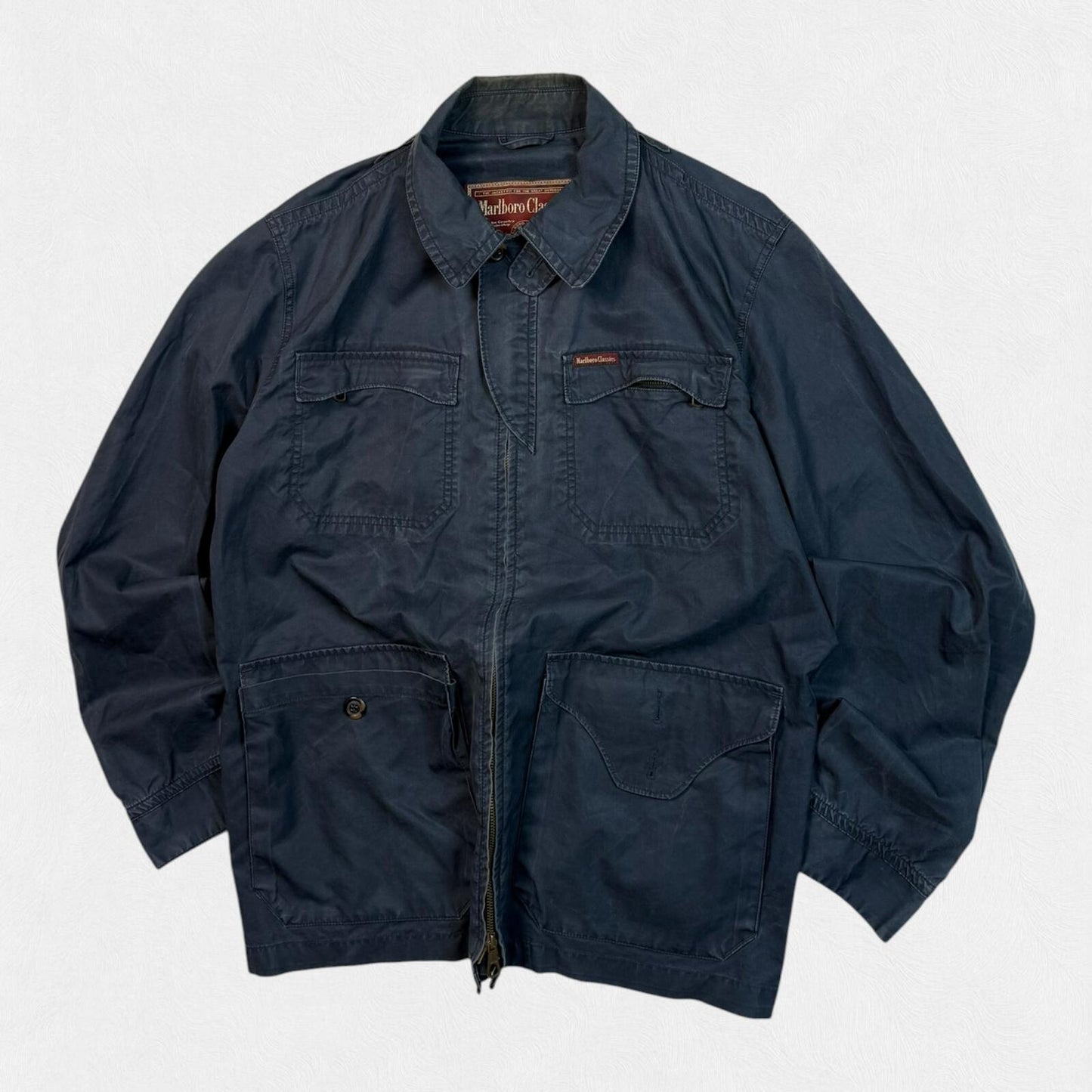 Vintage 90s Marlboro classics harrington jacket (XL)