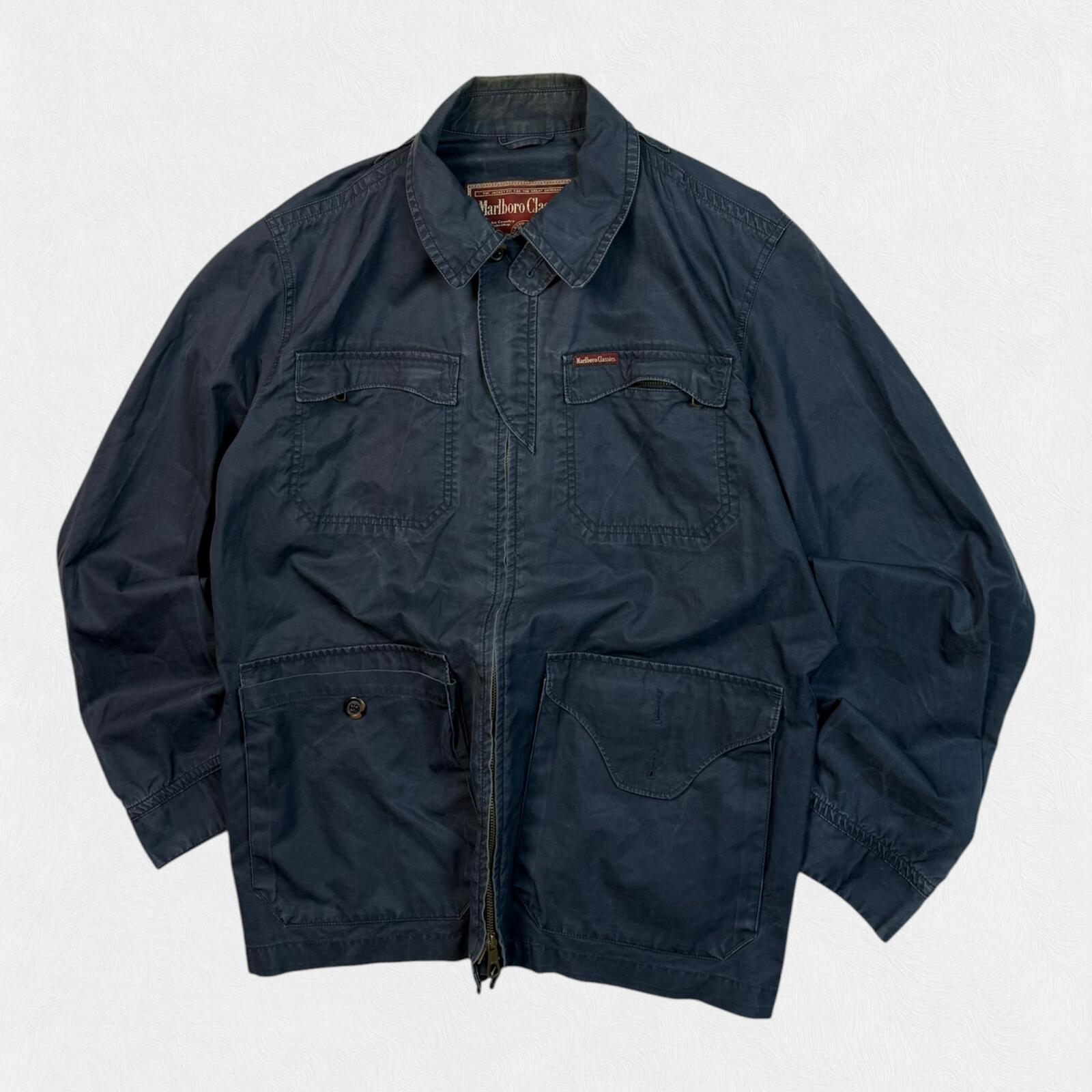 Vintage 90s Marlboro classics harrington jacket (XL)