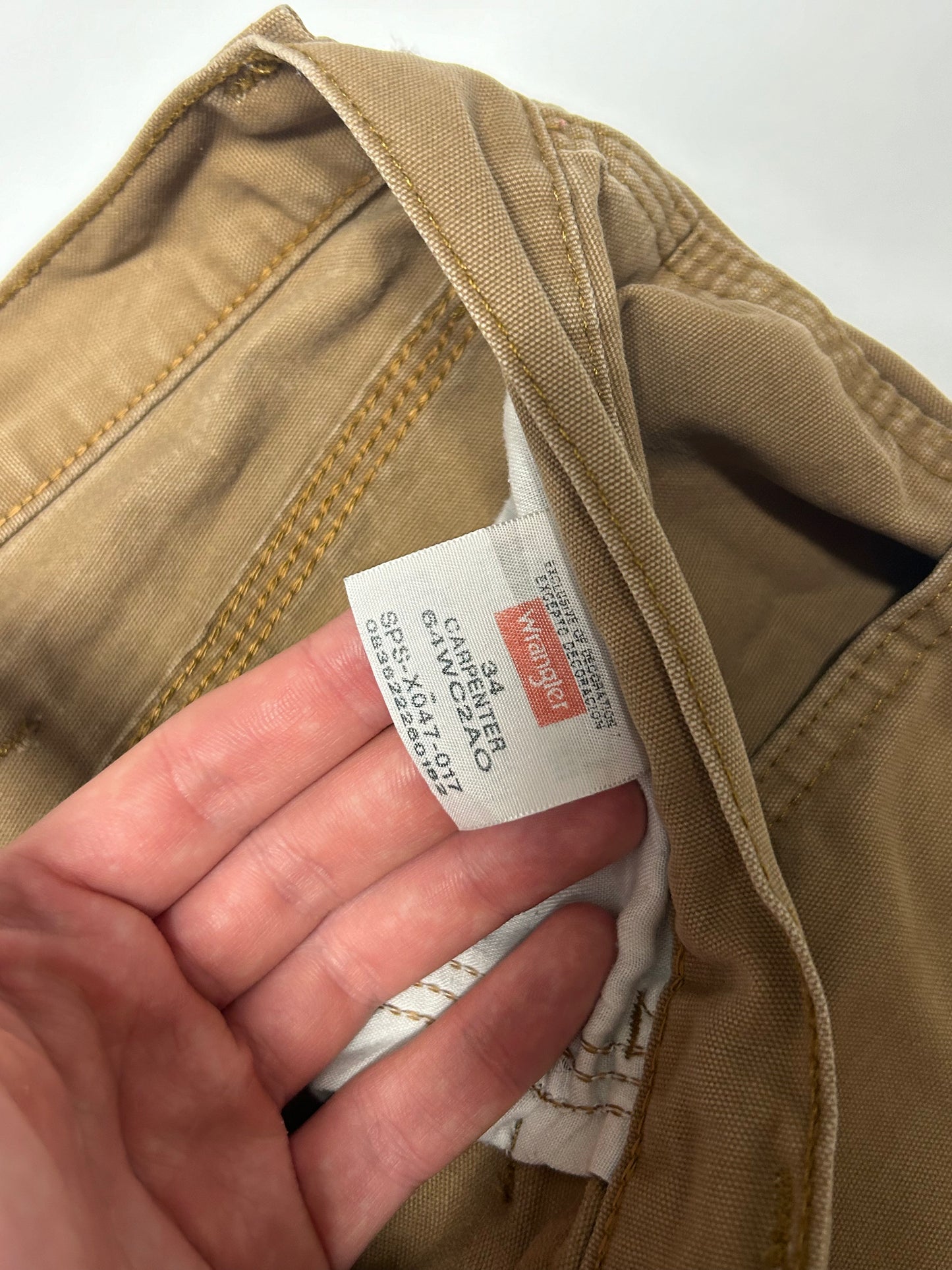 Vintage Wrangler carpenter shorts (W34)