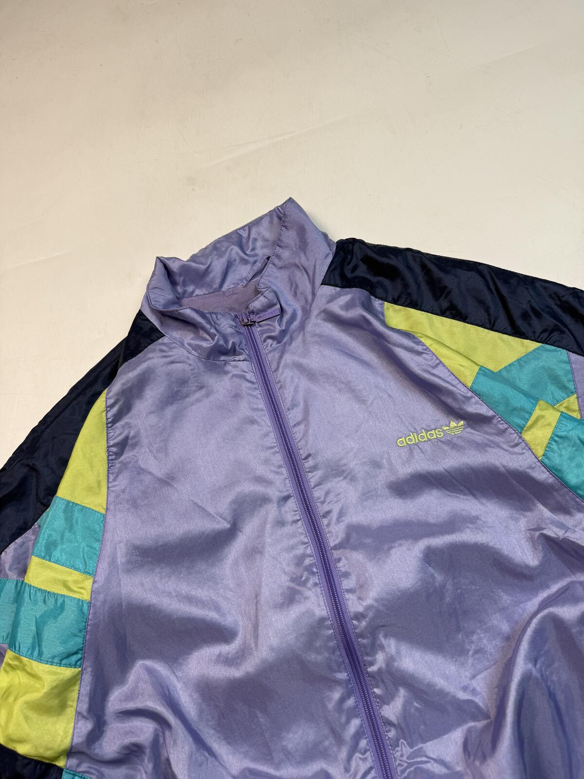 Vintage 90s adidas originals colour block tracksuit (XL)