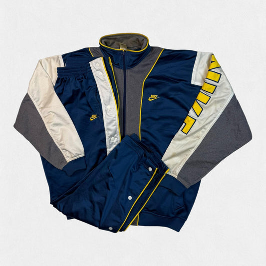 Vintage 90s Nike colour block tracksuit (XL)