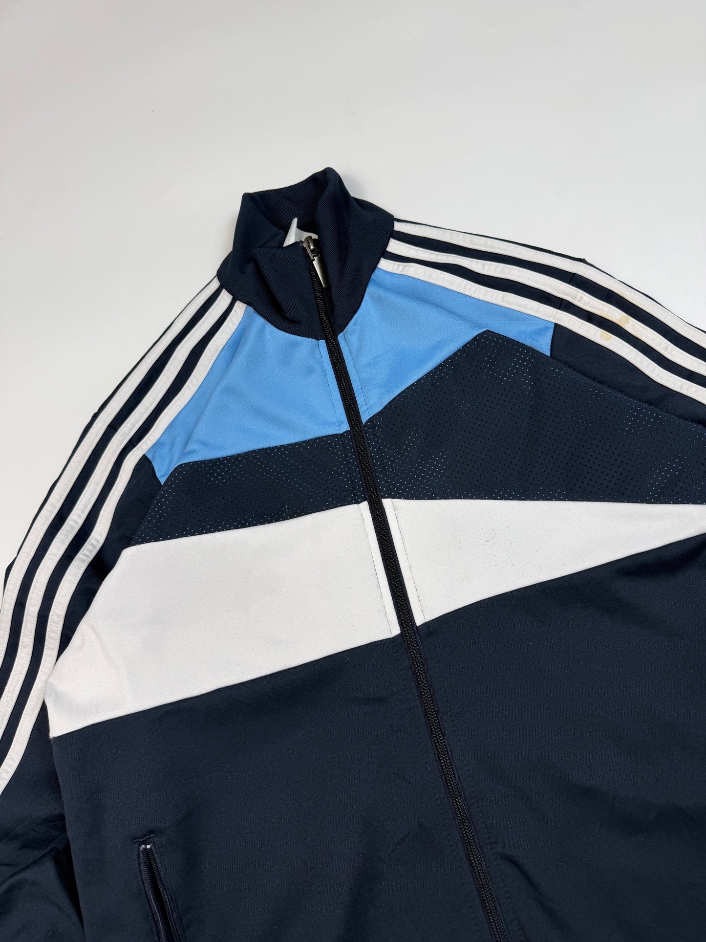 Vintage Adidas colour block track top (S)