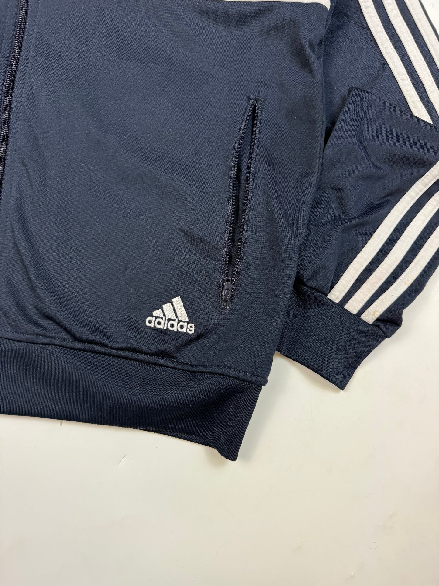 Vintage Adidas colour block track top (S)