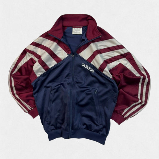 Vintage 90s adidas originals colour block track top (XS)