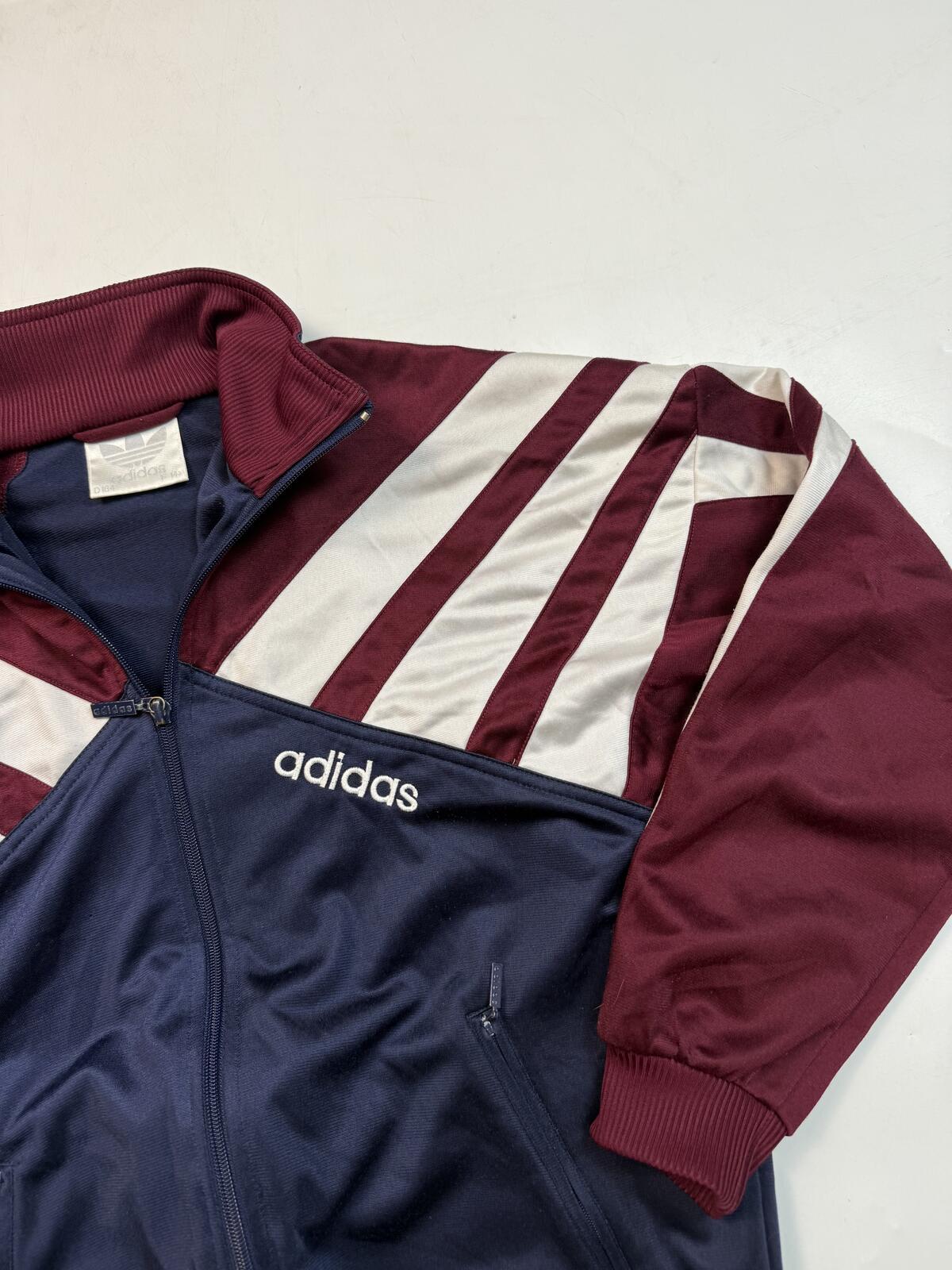 Vintage 90s adidas originals colour block track top (XS)