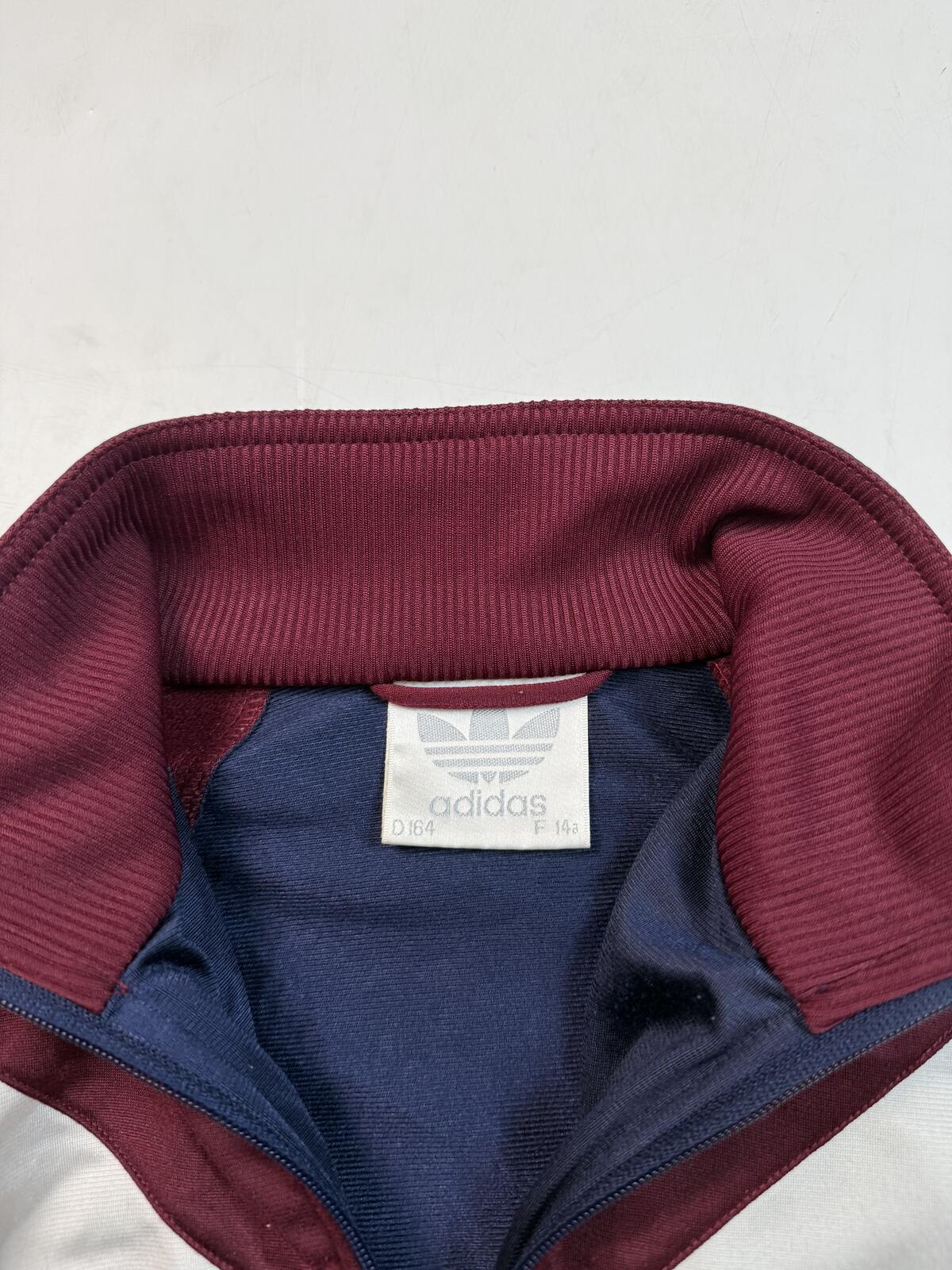 Vintage 90s adidas originals colour block track top (XS)