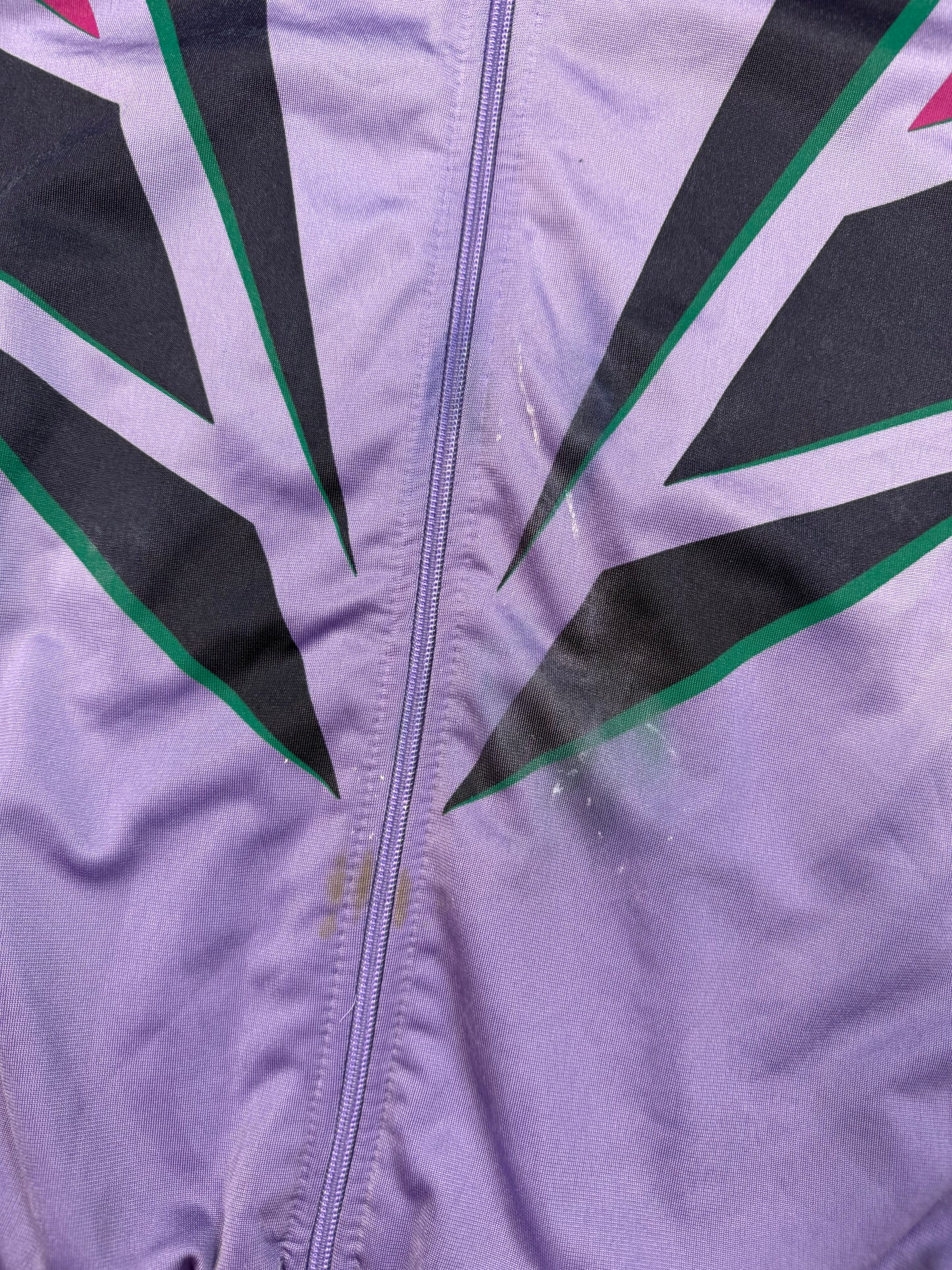 Vintage 90s adidas originals abstract track top (M)