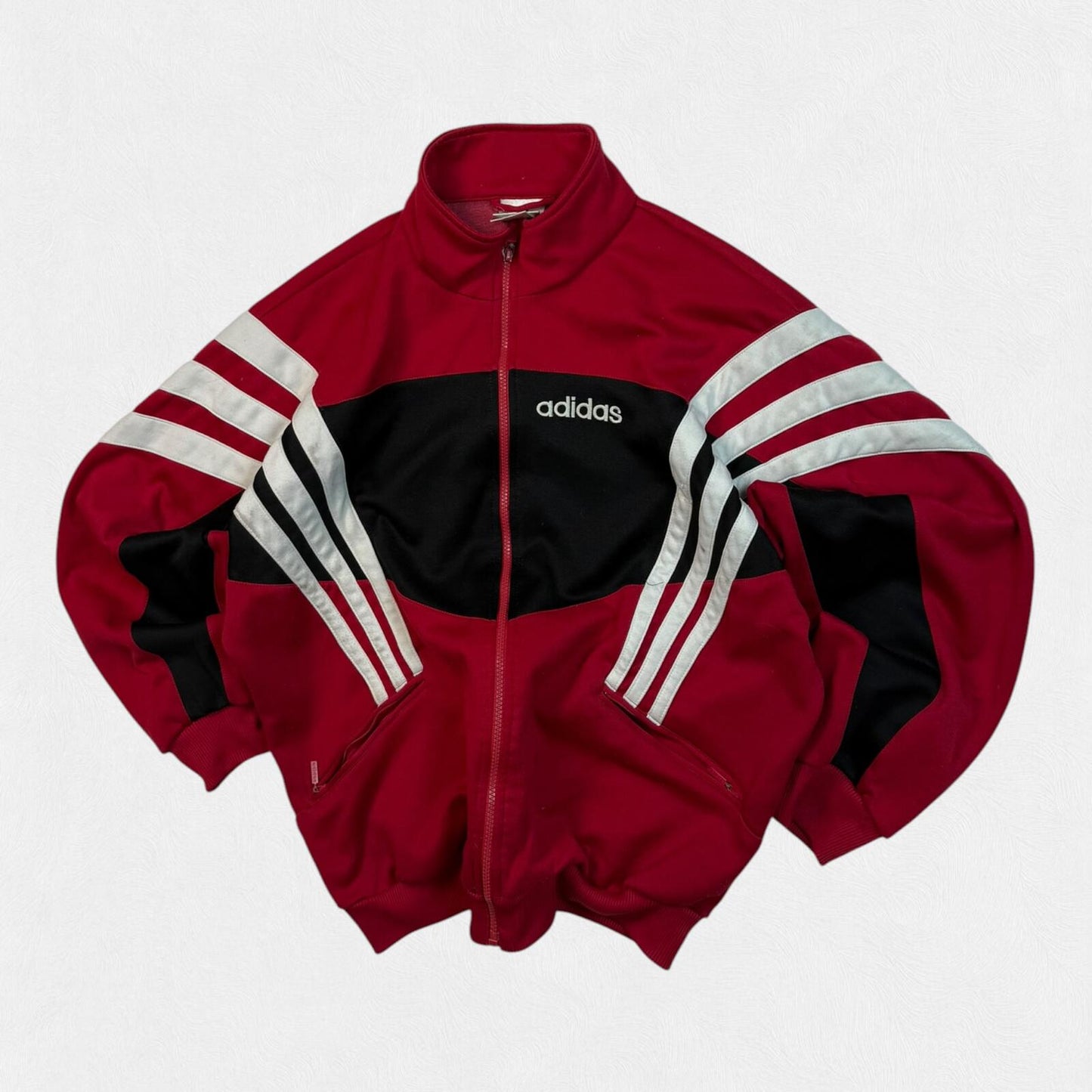 Vintage 90s adidas originals colour block track top (M)