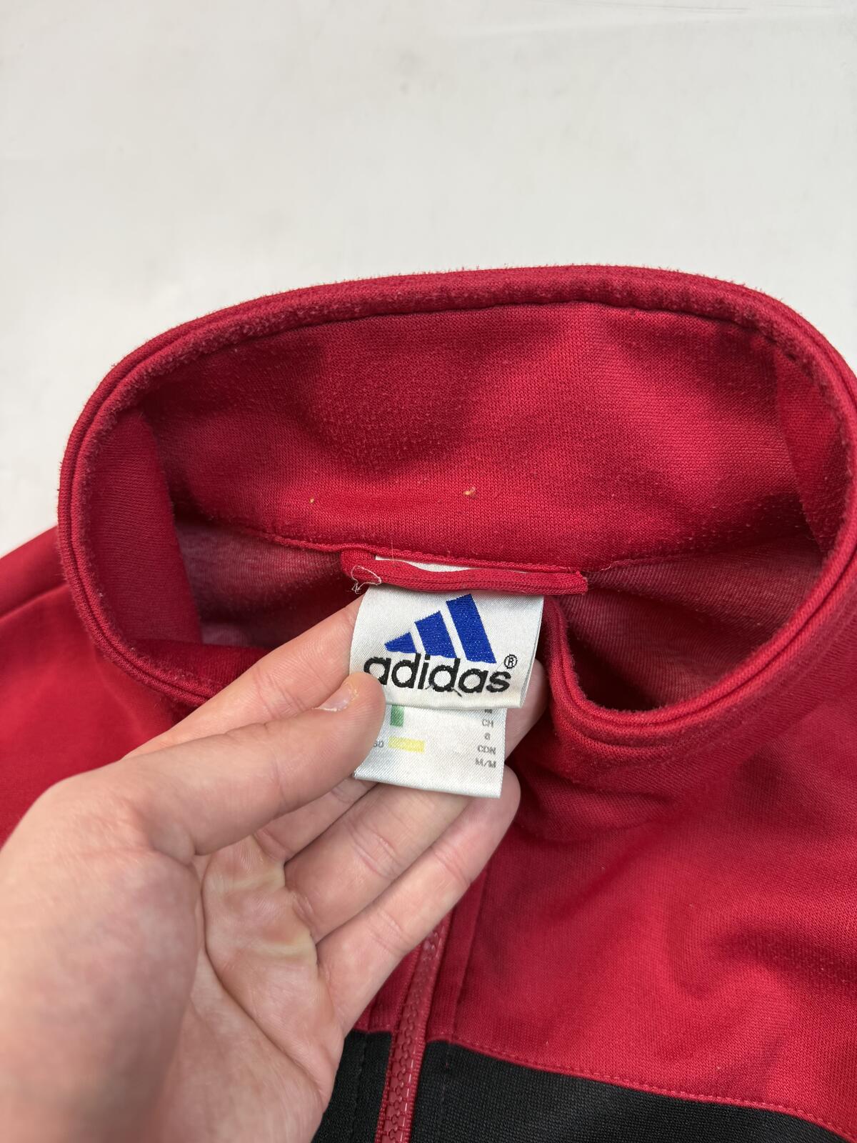 Vintage 90s adidas originals colour block track top (M)