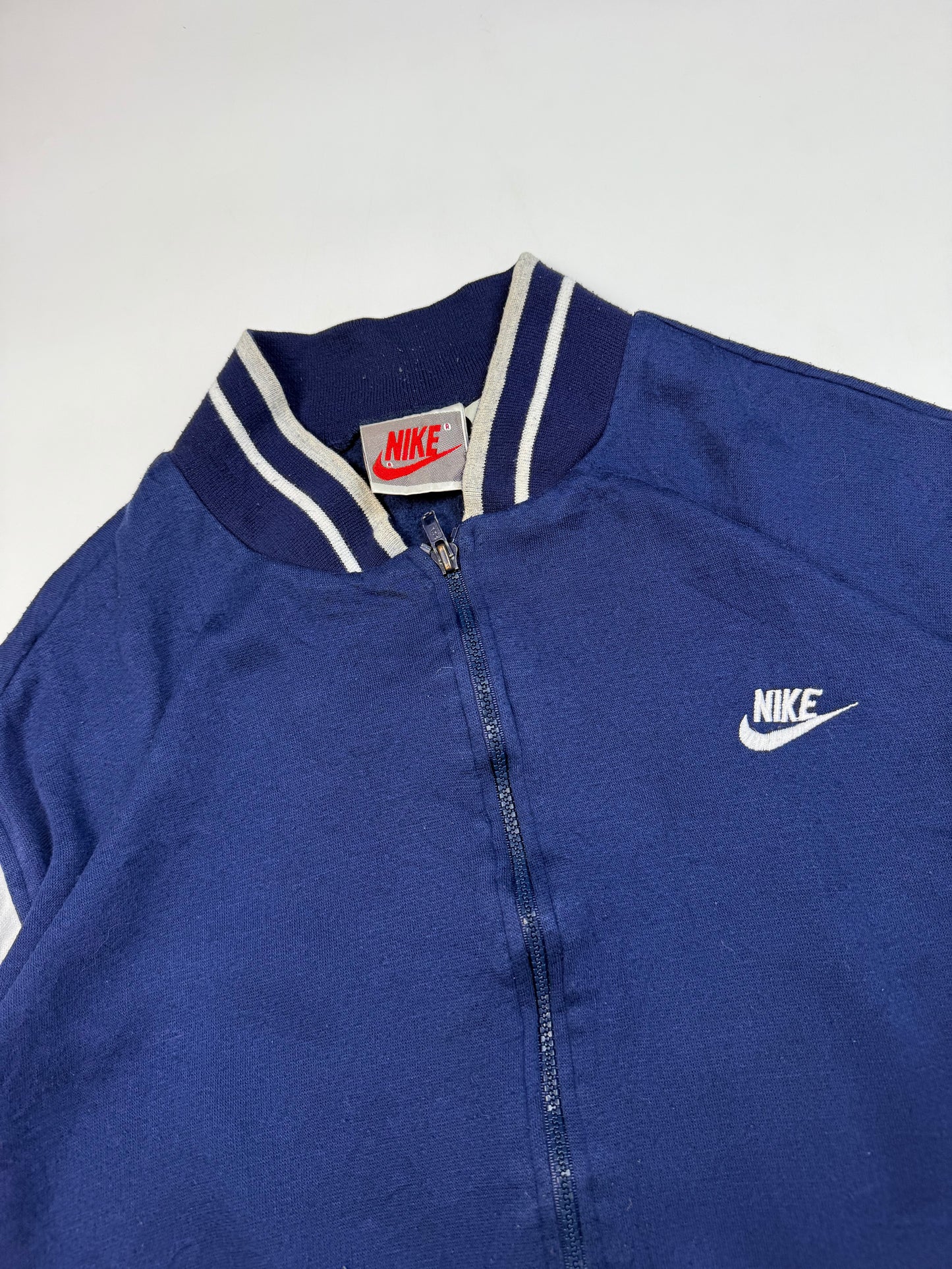 Vintage 80s Nike colour block track top (L)