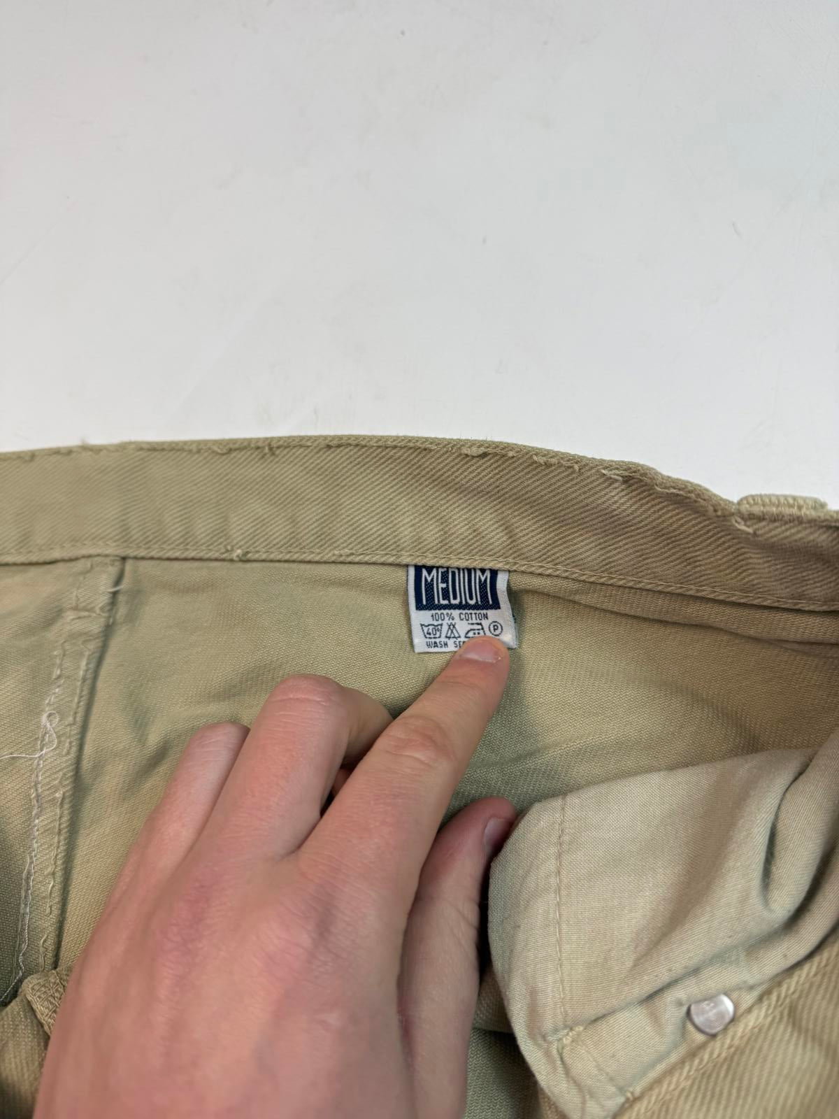 Vintage Y2K hip hop baggy carpenter pants (W36)