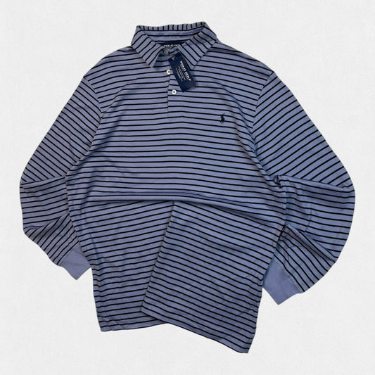 Ralph Lauren golf striped long sleeve polo shirt BNWT (M)