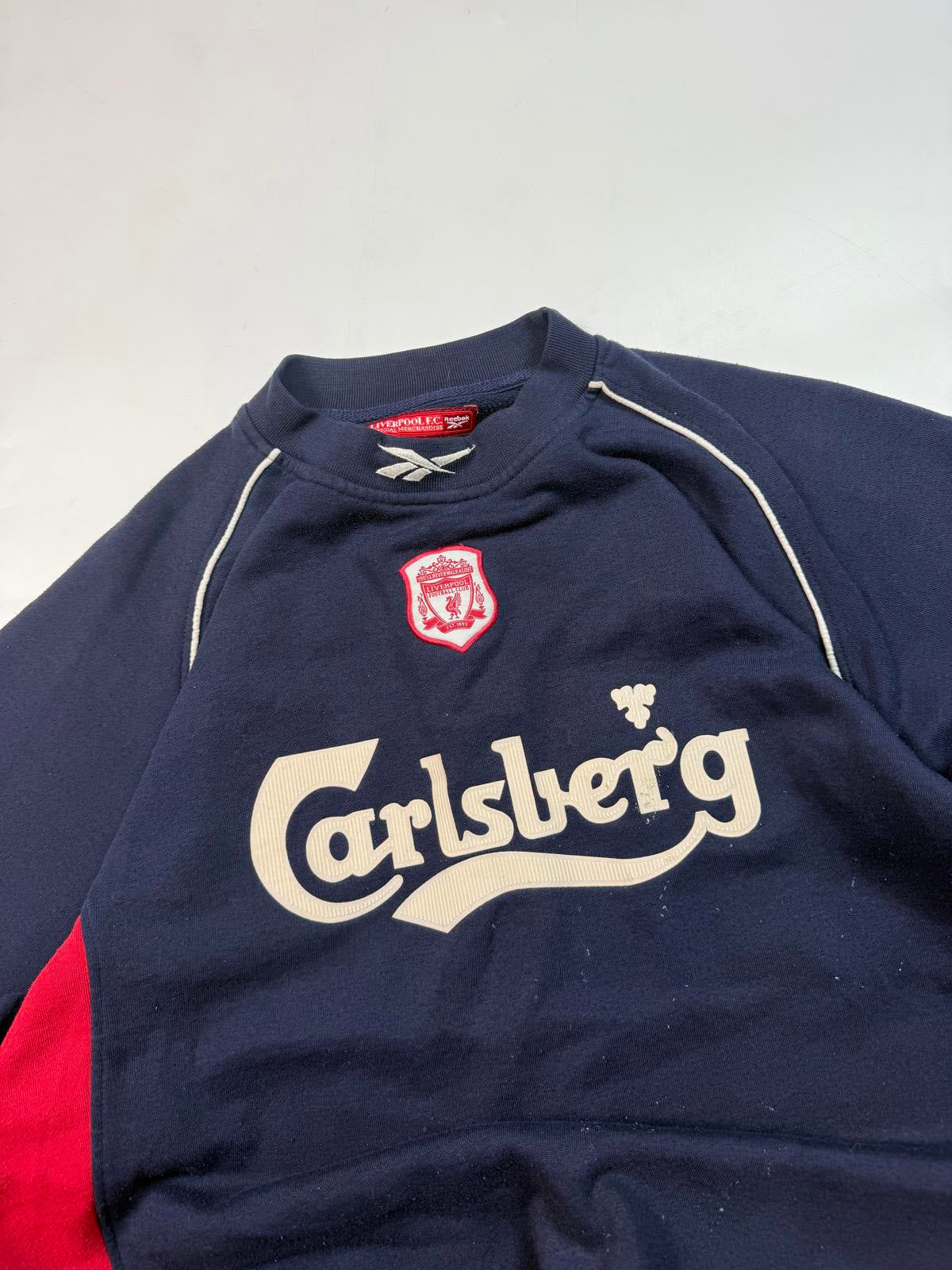 Vintage Liverpool 2000-02 Reebok football sweatshirt (M)
