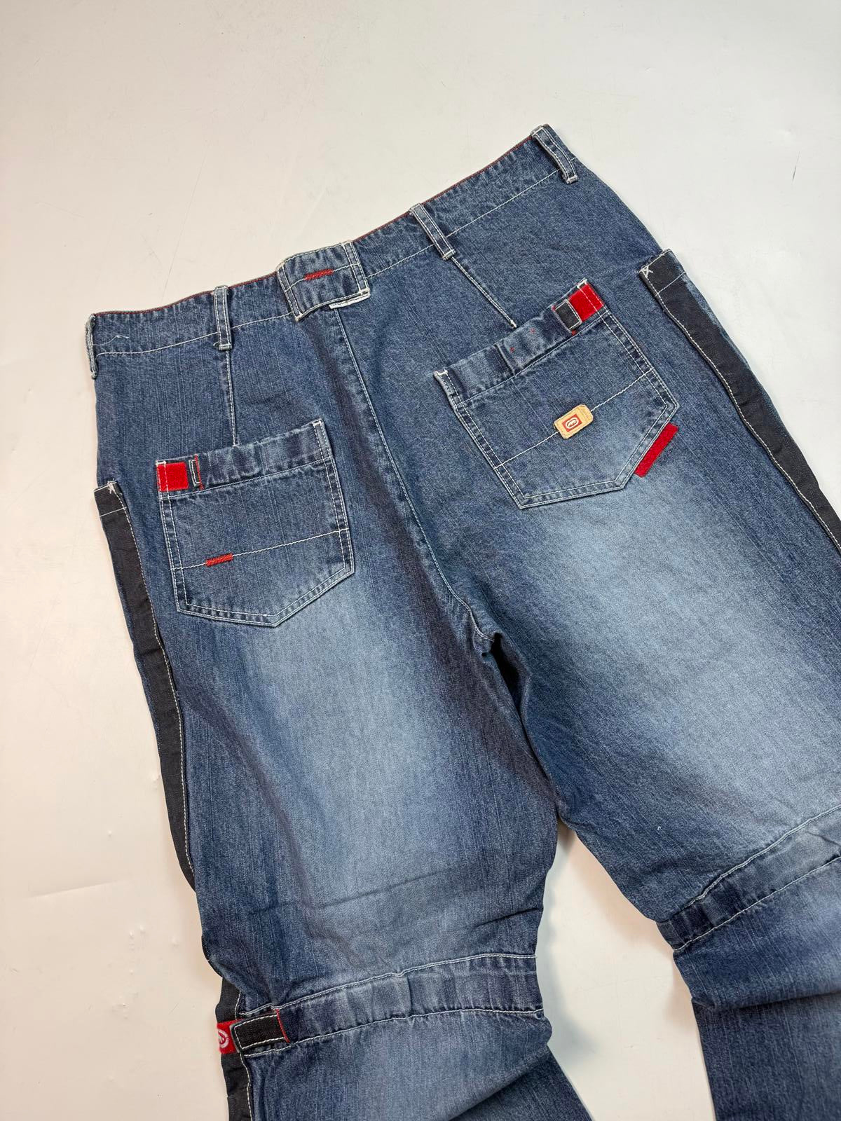 Vintage Y2K Ecko Unltd baggy hip hop jeans (W38)