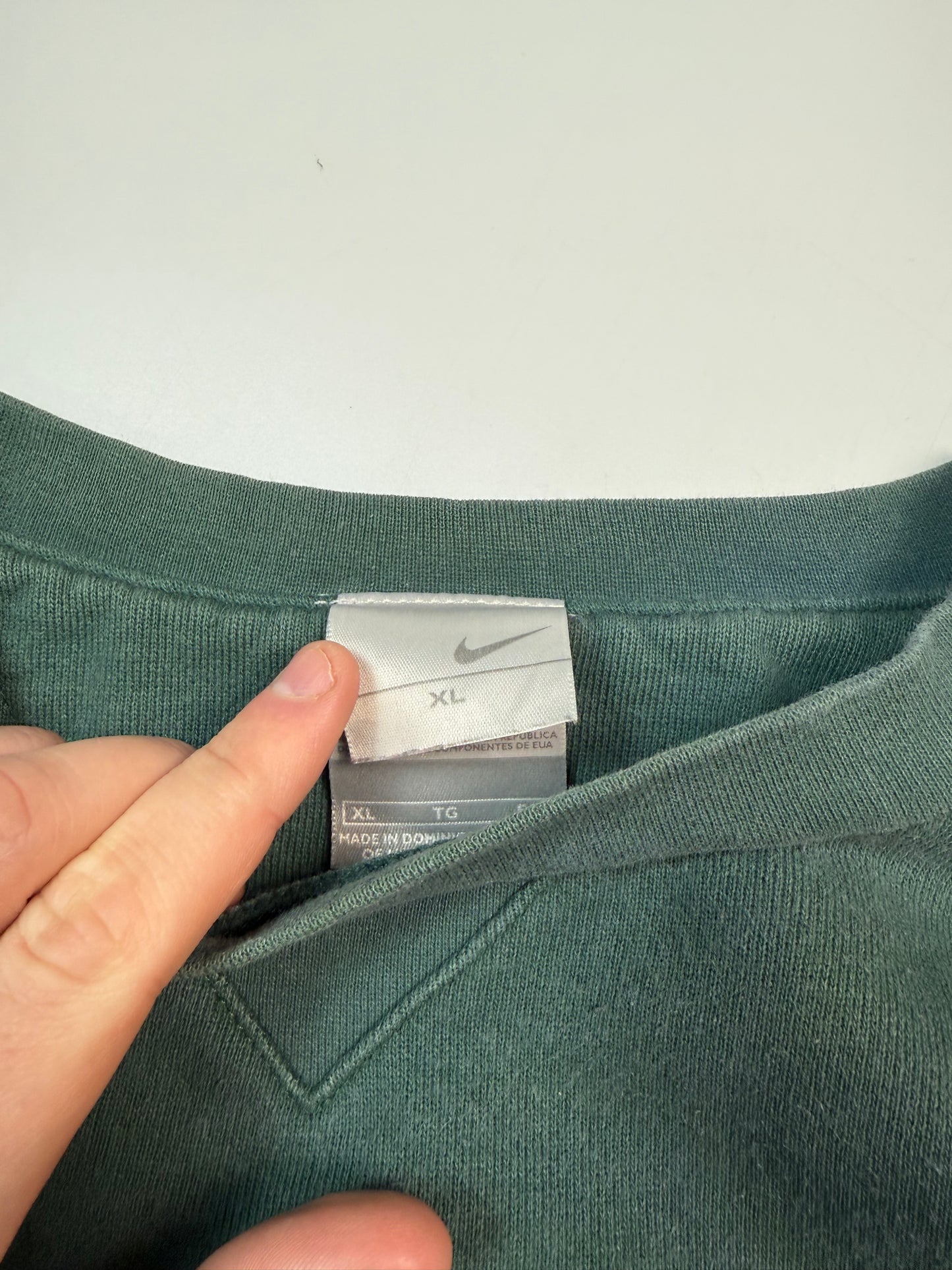 Vintage Nike spell out sweatshirt (XL)