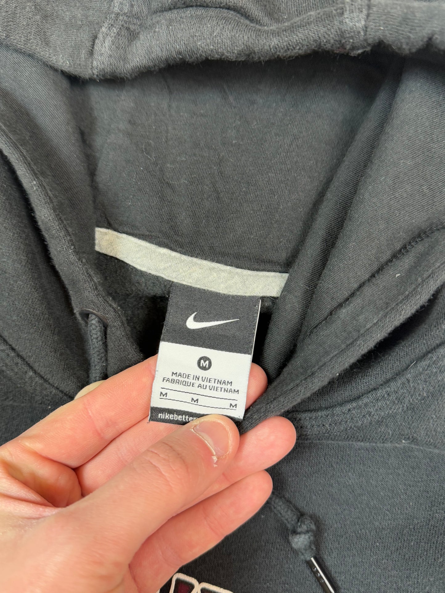 Nike centre swoosh hoodie (M)