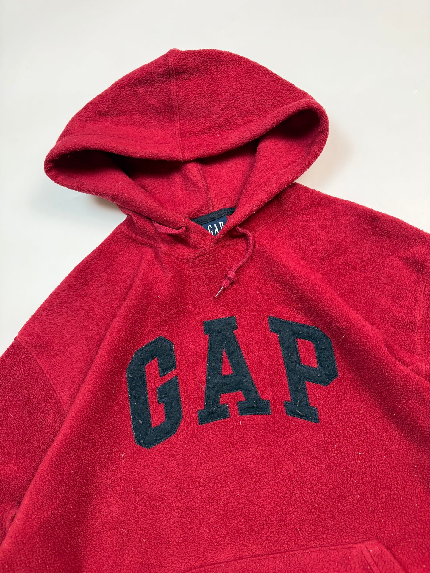 Vintage GAP spell out fleece hoodie (M)