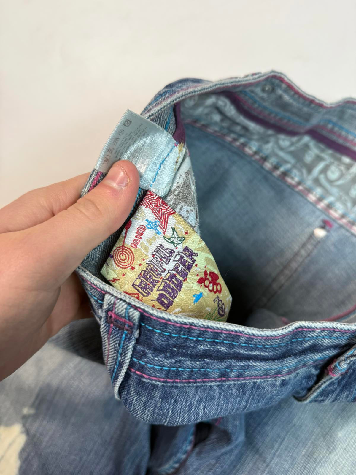 Vintage Y2K baggy hip hop jeans (W44)
