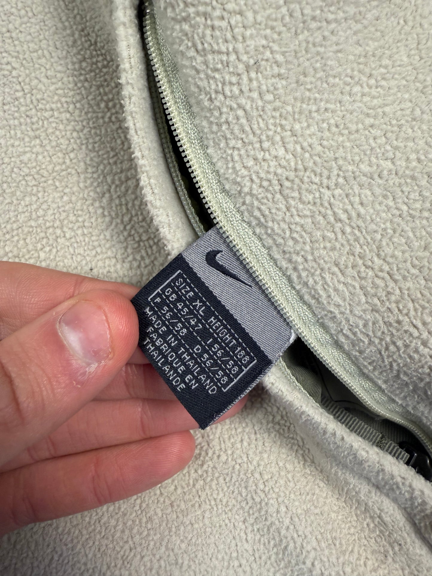 Vintage Nike reversible fleece jacket (XL)