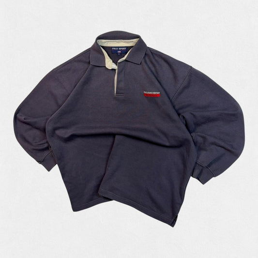 Vintage 90s Ralph Lauren polo sport collared sweatshirt (XL)