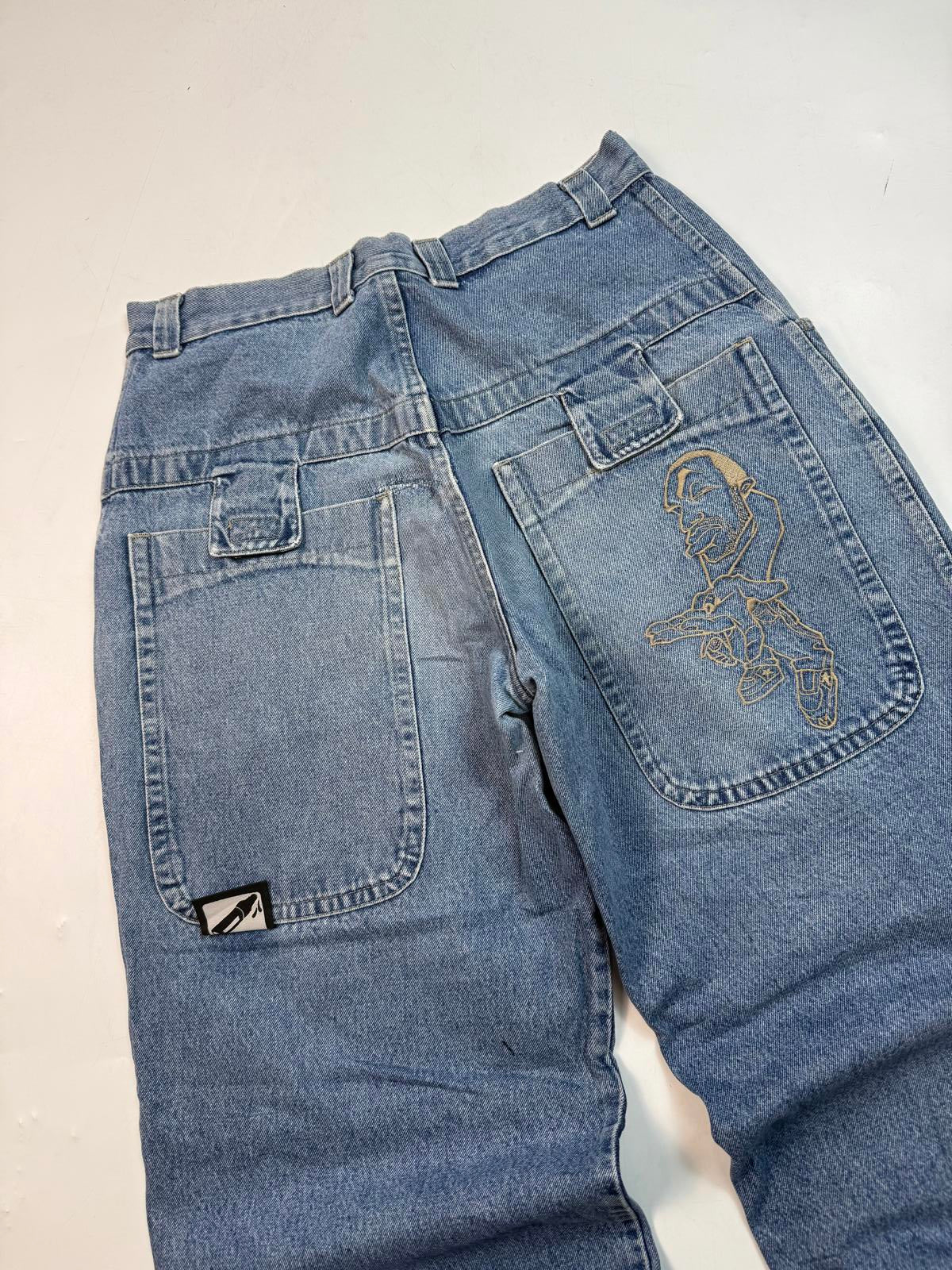 Vintage Y2K baggy hip hop jeans (W32)