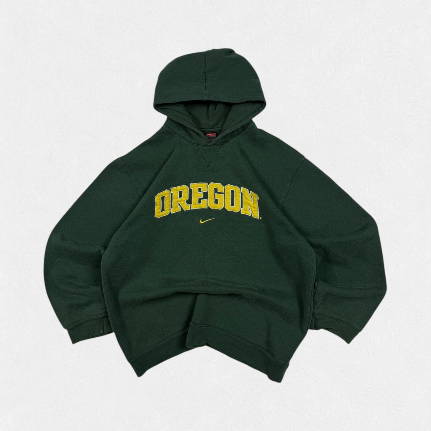 Vintage 90s Nike Oregon centre swoosh hoodie (XS)