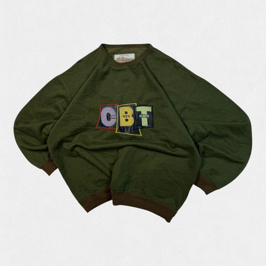 Vintage 90s cowboys graphic sweatshirt (L)