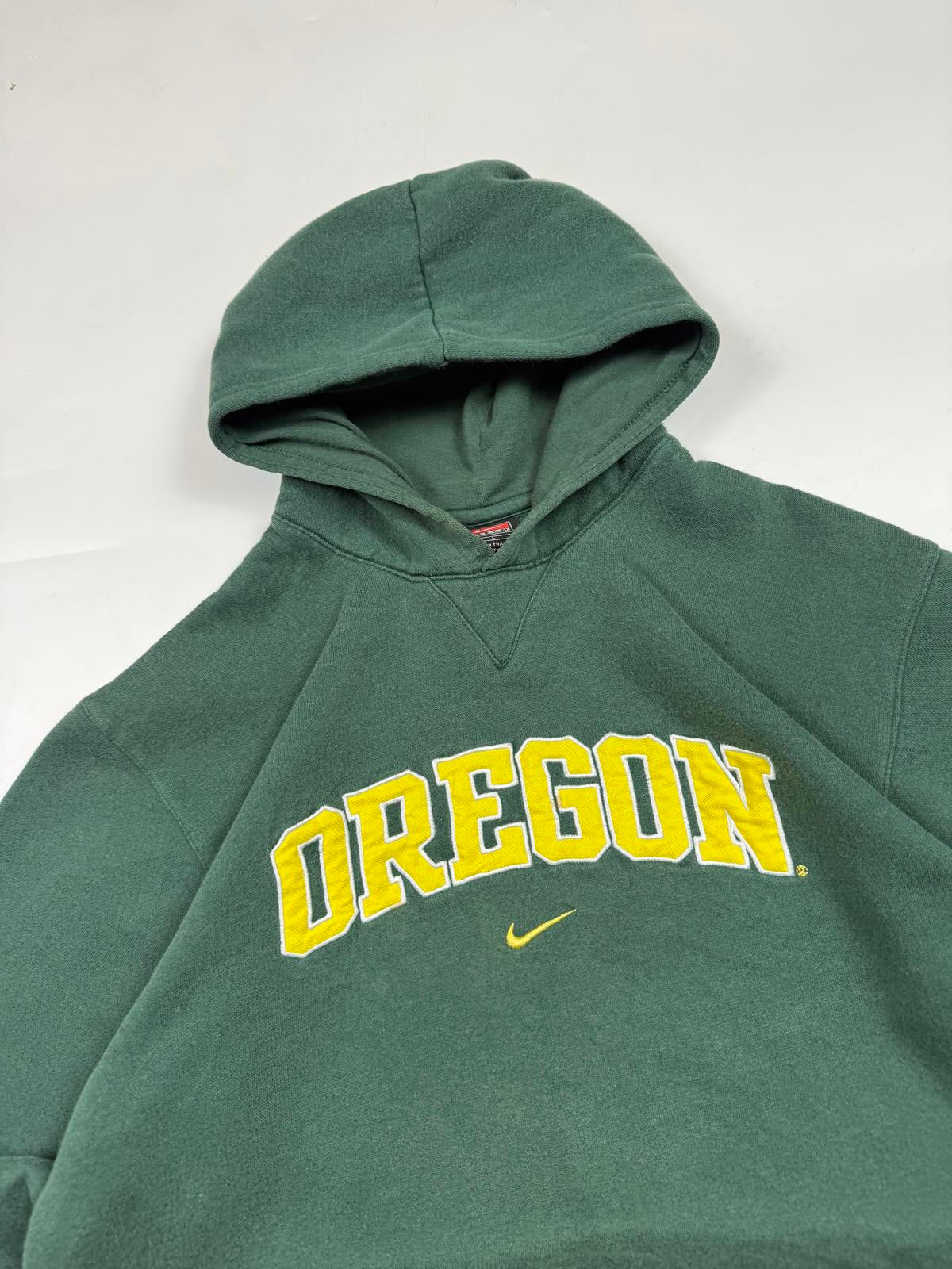 Vintage 90s Nike Oregon centre swoosh hoodie (XS)