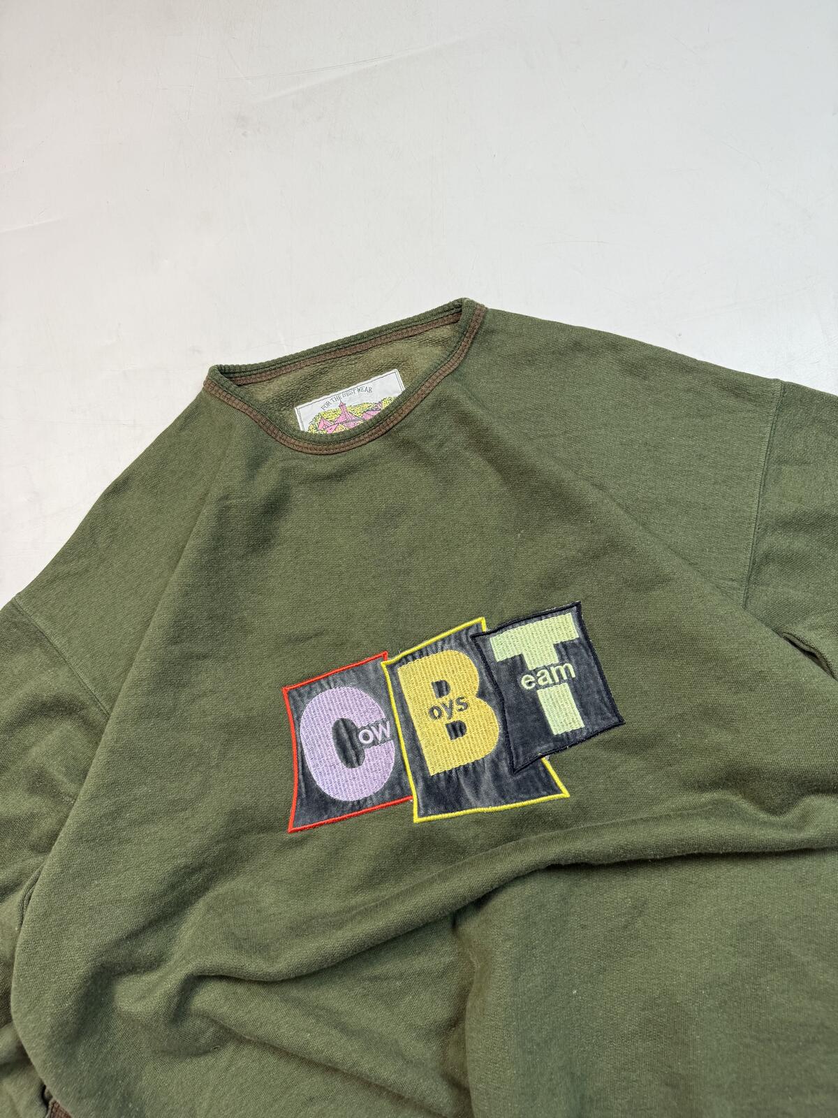 Vintage 90s cowboys graphic sweatshirt (L)