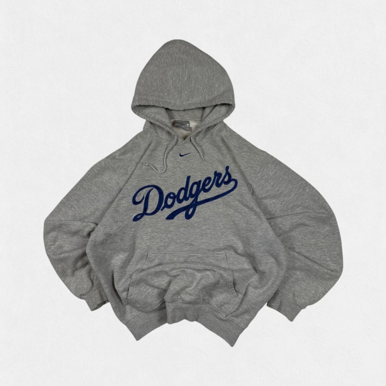 Vintage Nike Dodgers centre swoosh hoodie (M)