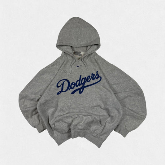 Vintage Nike Dodgers centre swoosh hoodie (M)