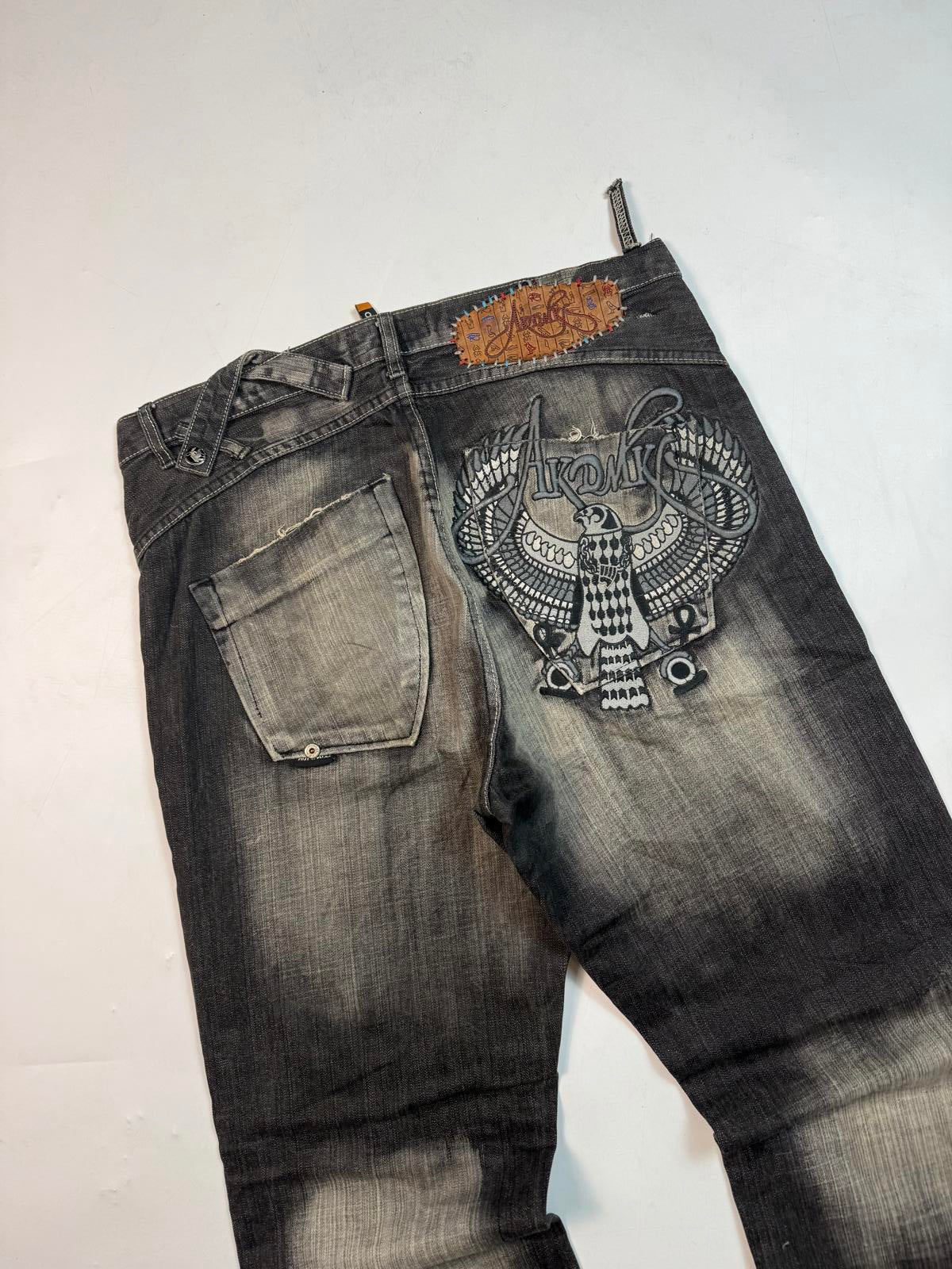 Vintage Akademiks baggy hip hop jeans (W36)