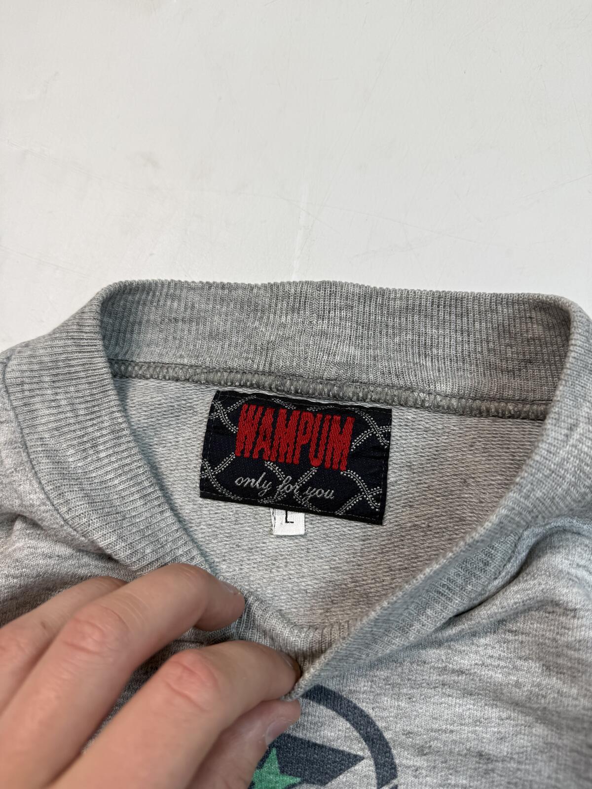 Vintage 90s sailor graphic crewneck sweatshirt (L)