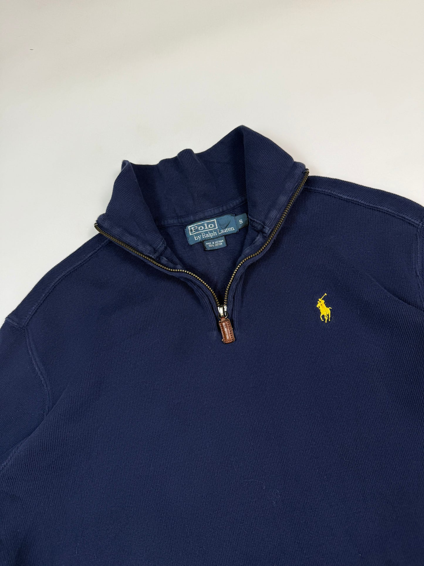Polo Ralph Lauren West Virginia quarter zip sweatshirt (S)