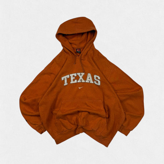 Vintage 90s Nike Texas centre swoosh hoodie (XL)
