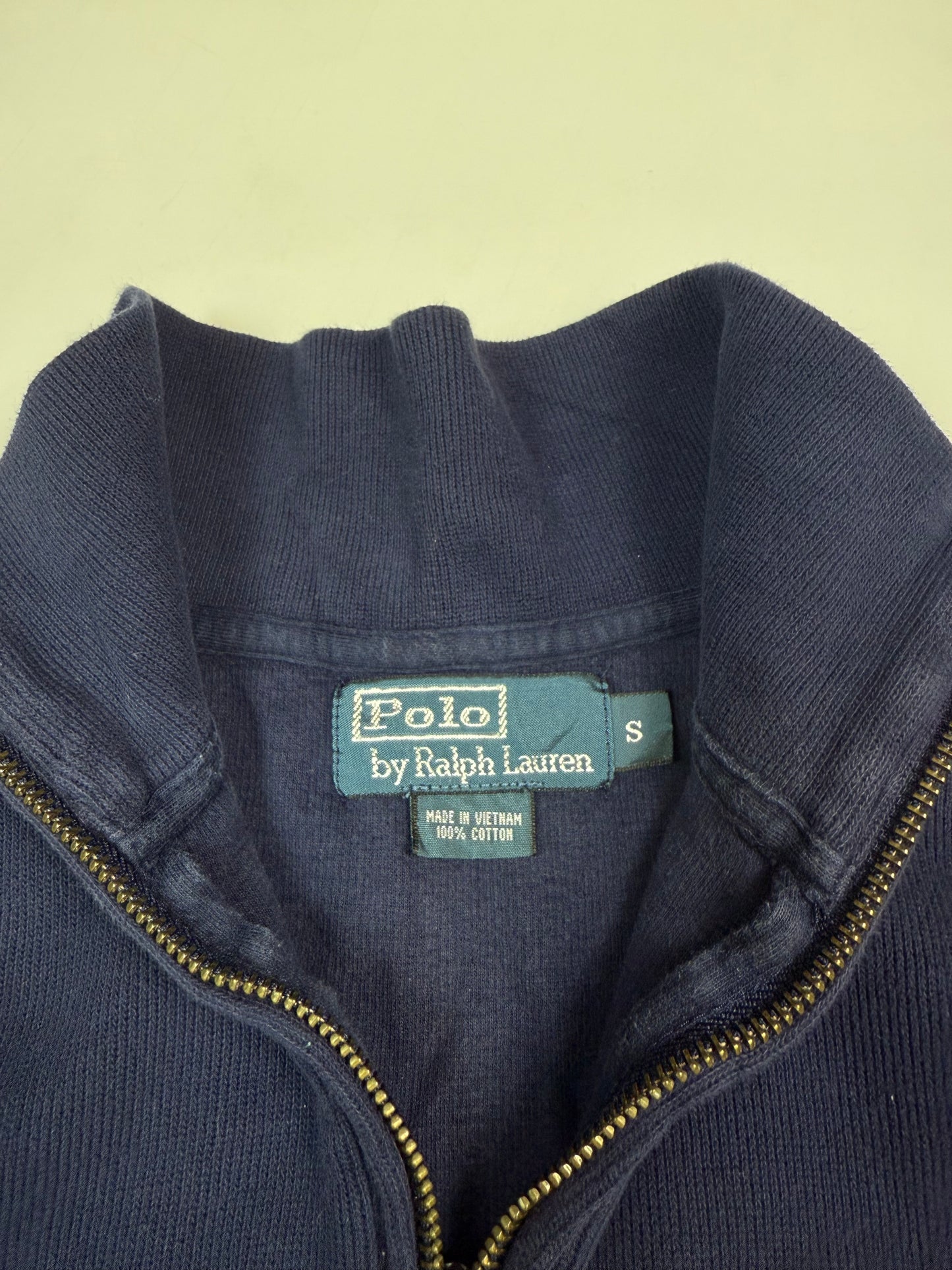 Polo Ralph Lauren West Virginia quarter zip sweatshirt (S)