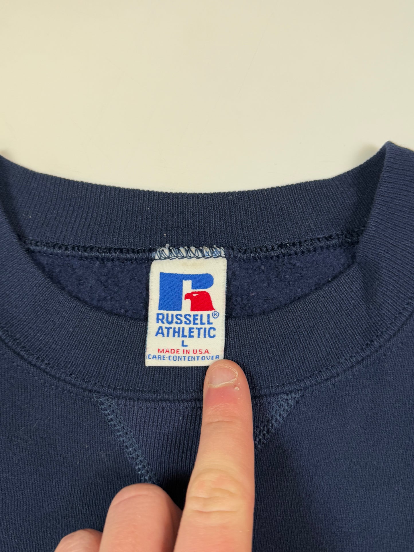 Vintage 90s Russell Athletic Notre Dame sweatshirt (L)