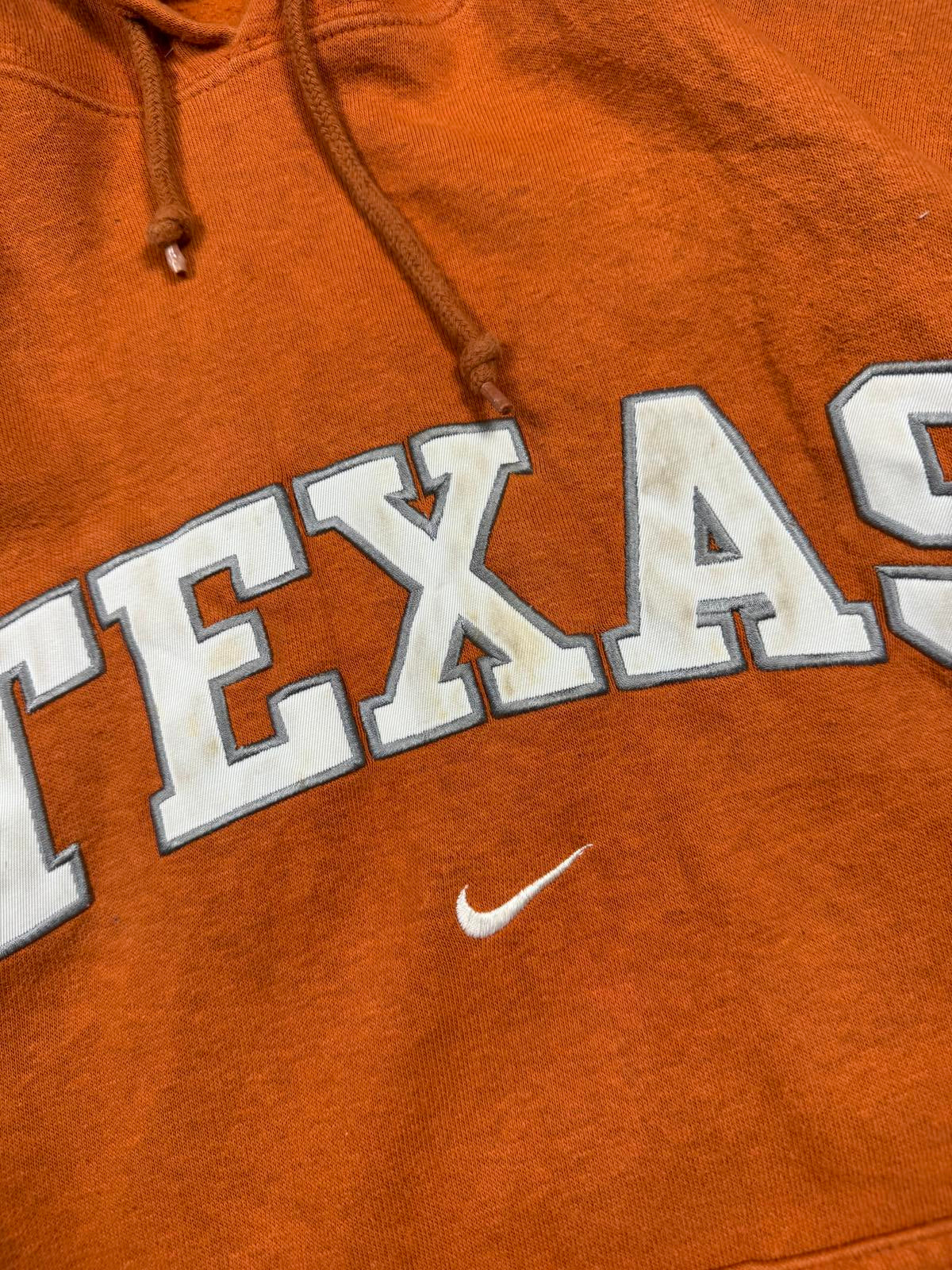 Vintage 90s Nike Texas centre swoosh hoodie (XL)