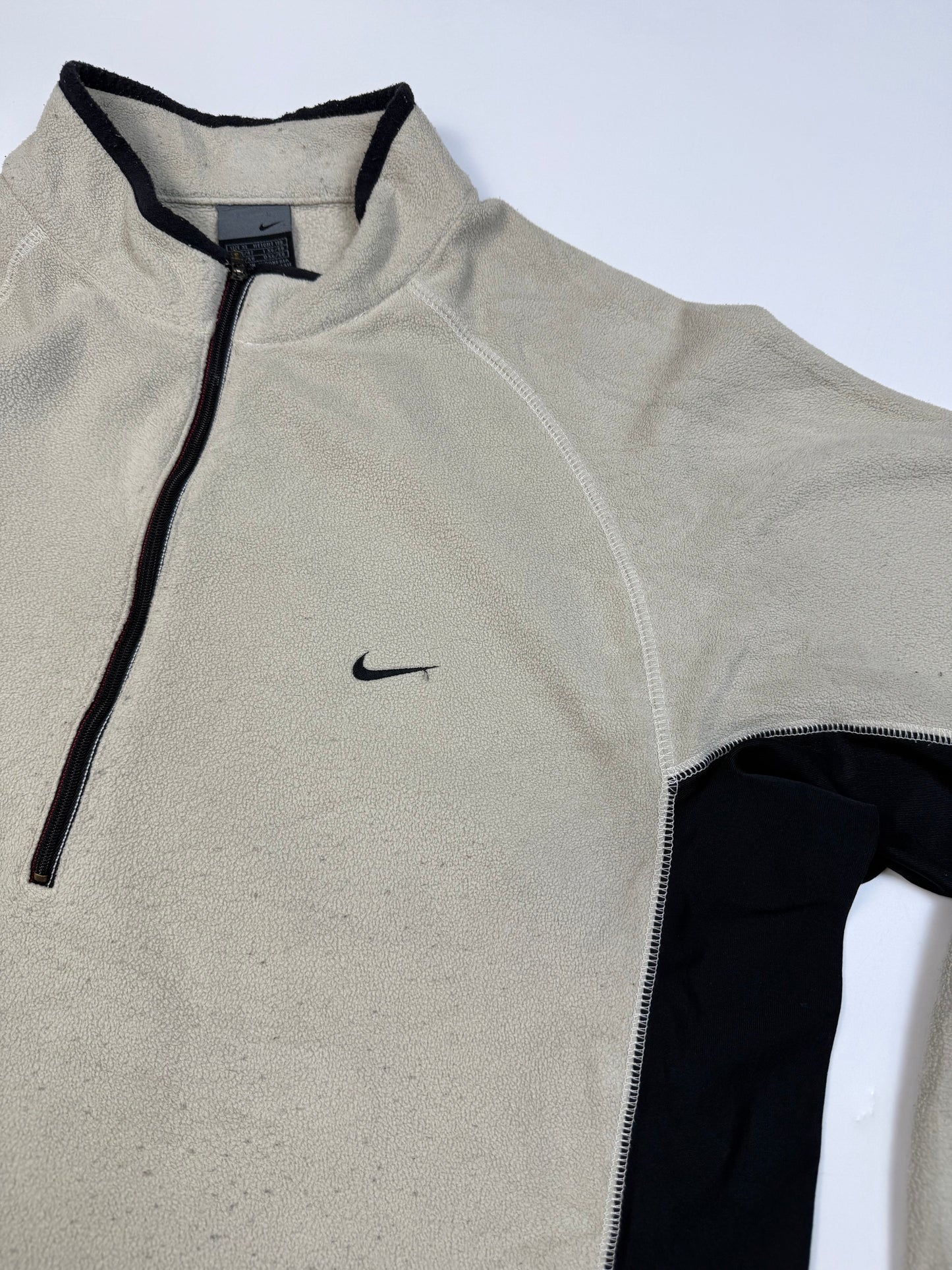 Vintage Nike mini swoosh quarter zip fleece (XL)