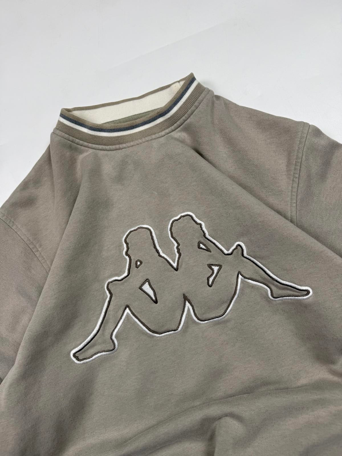Vintage 90s Kappa centre logo sweatshirt (M)